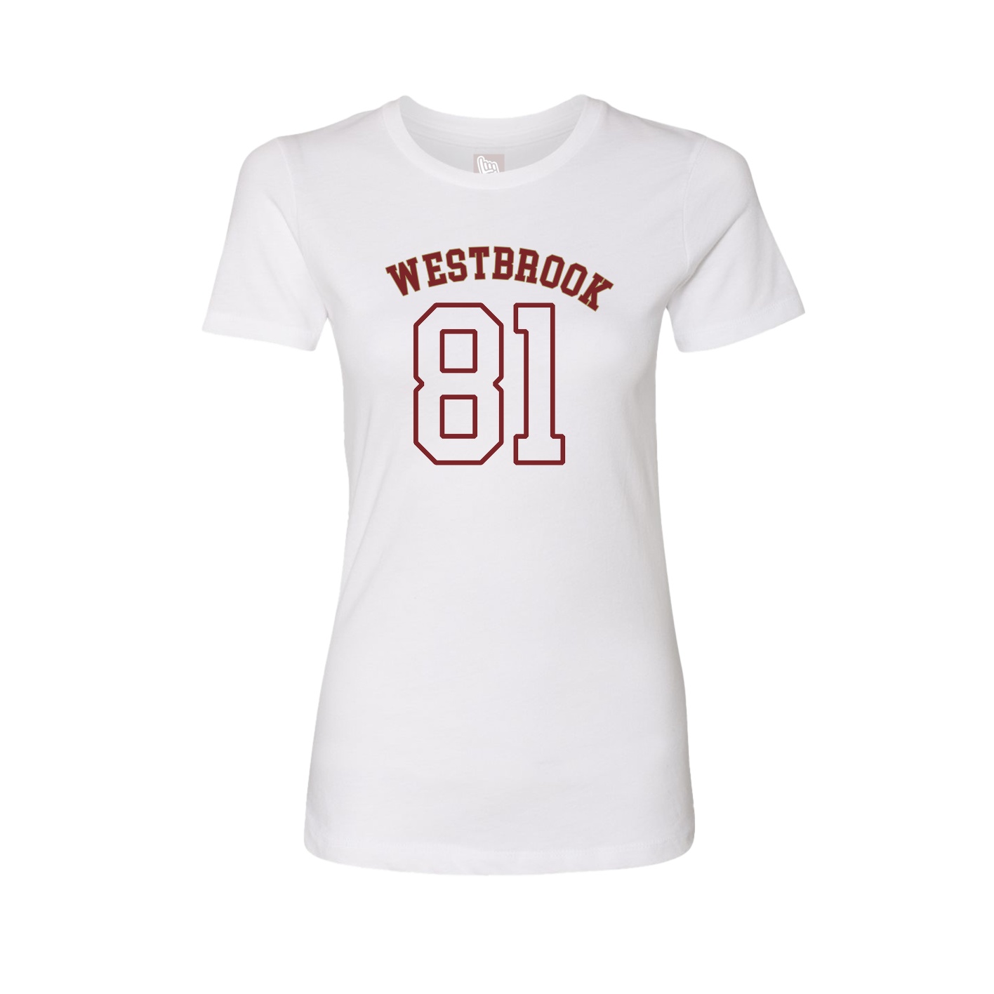 Womens Tee — Shirsey Arch in White