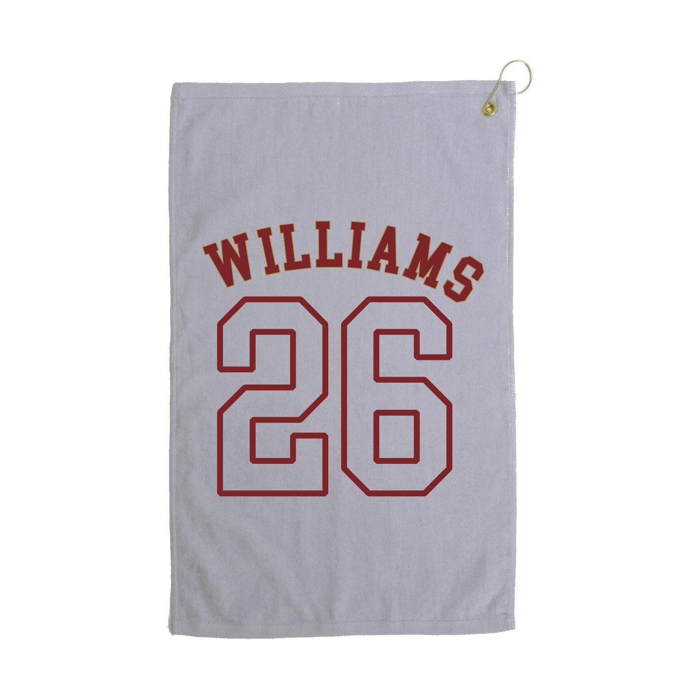 Golf Towel — Shirsey Arch in Grey