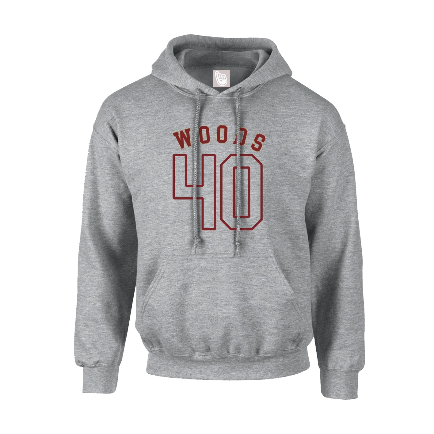 Youth Hoodie — Shirsey Arch in Grey