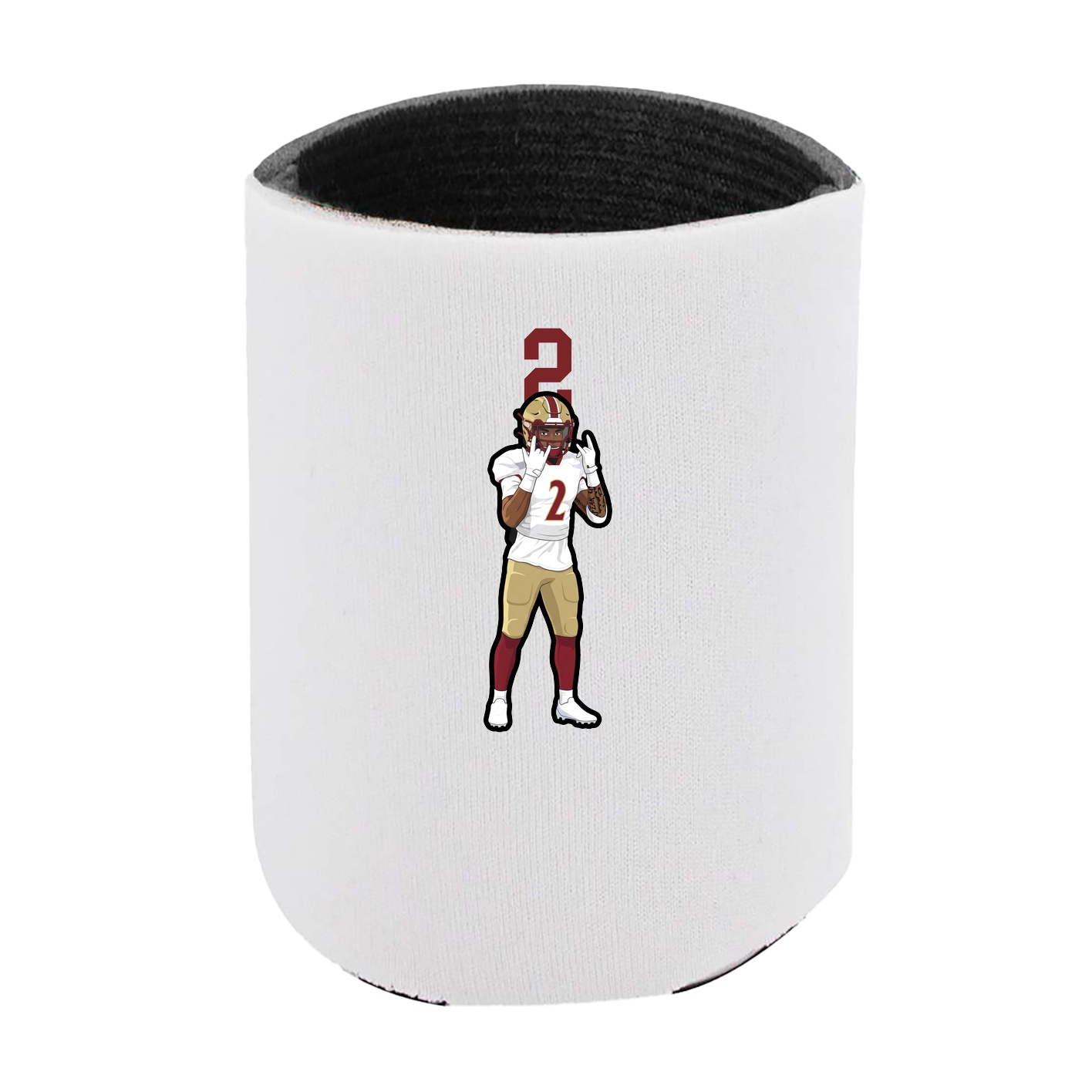 Can Holder — Number Top in White