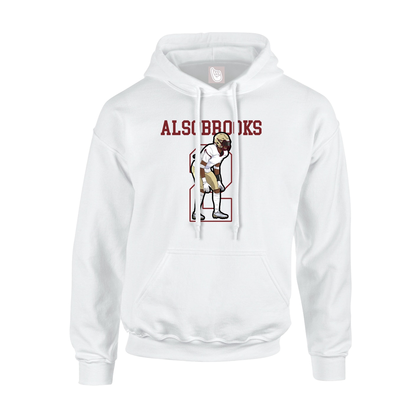 Youth Hoodie — Shirsey in White