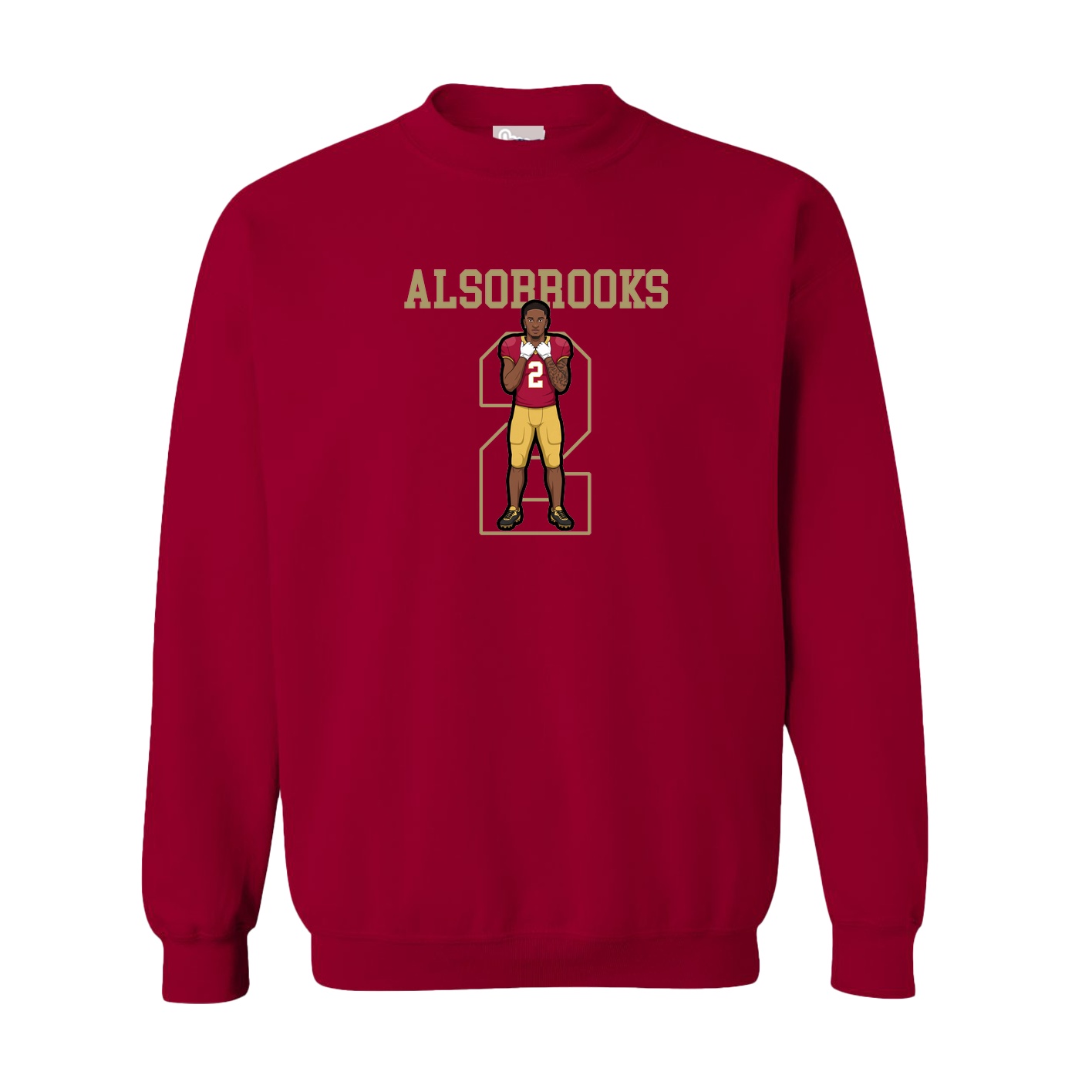 Fleece Crew — Shirsey in Cardinal