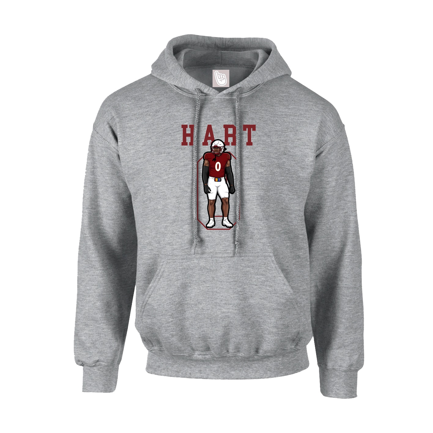 Hoodie — Shirsey in Grey
