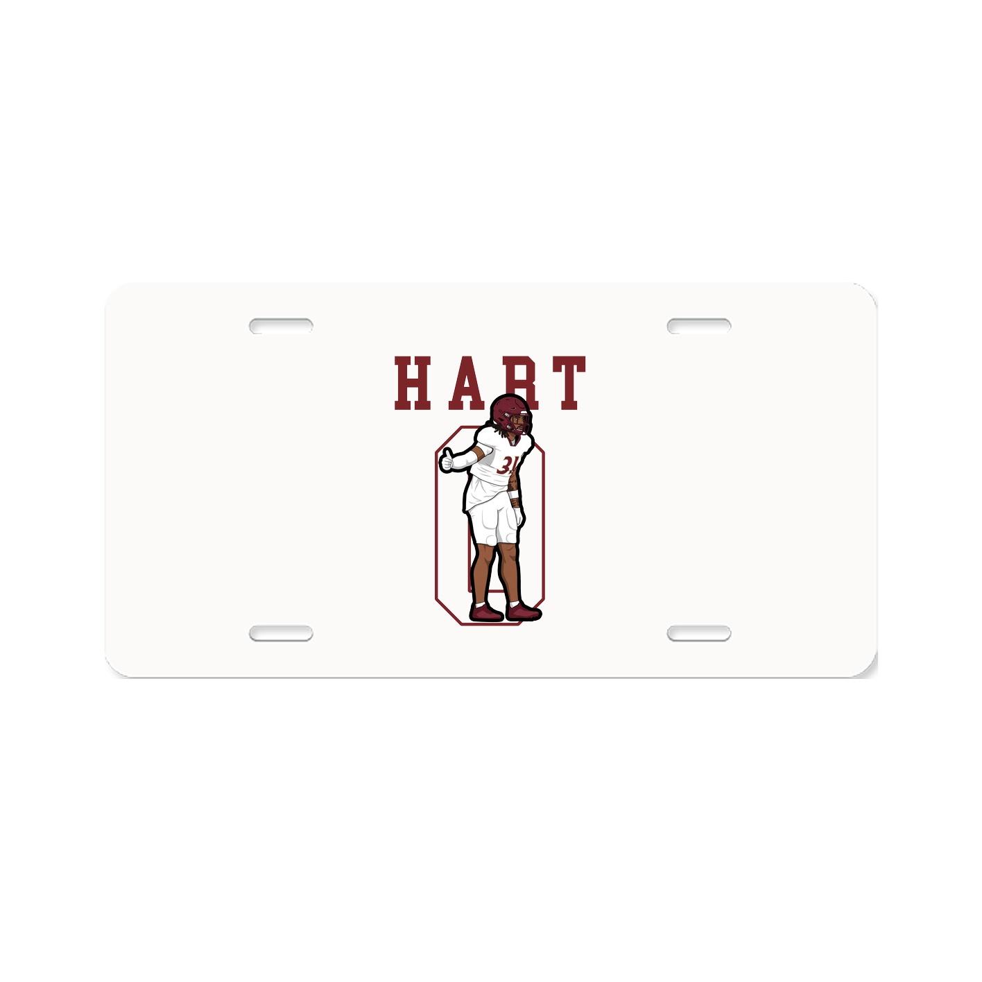 License Plate — Shirsey in Classic