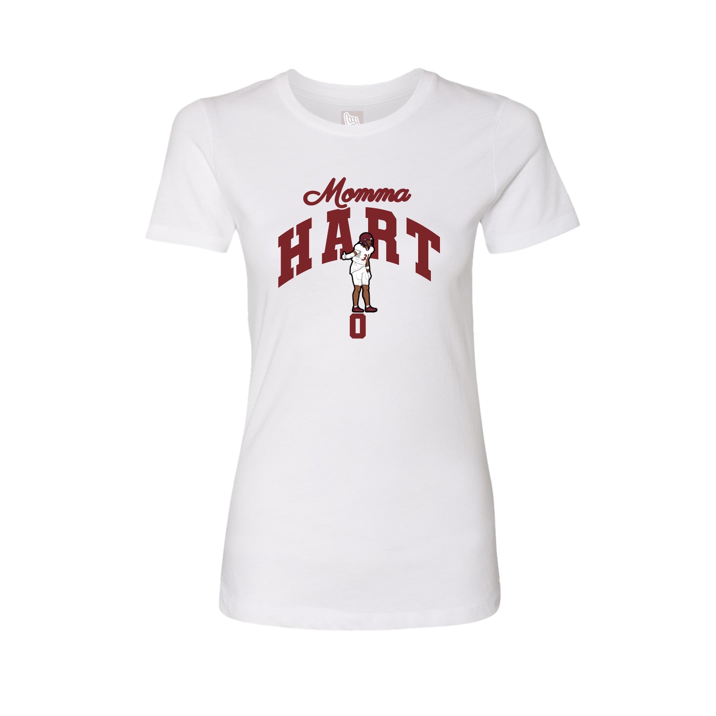 Womens Tee — Mothers Day Arch in White