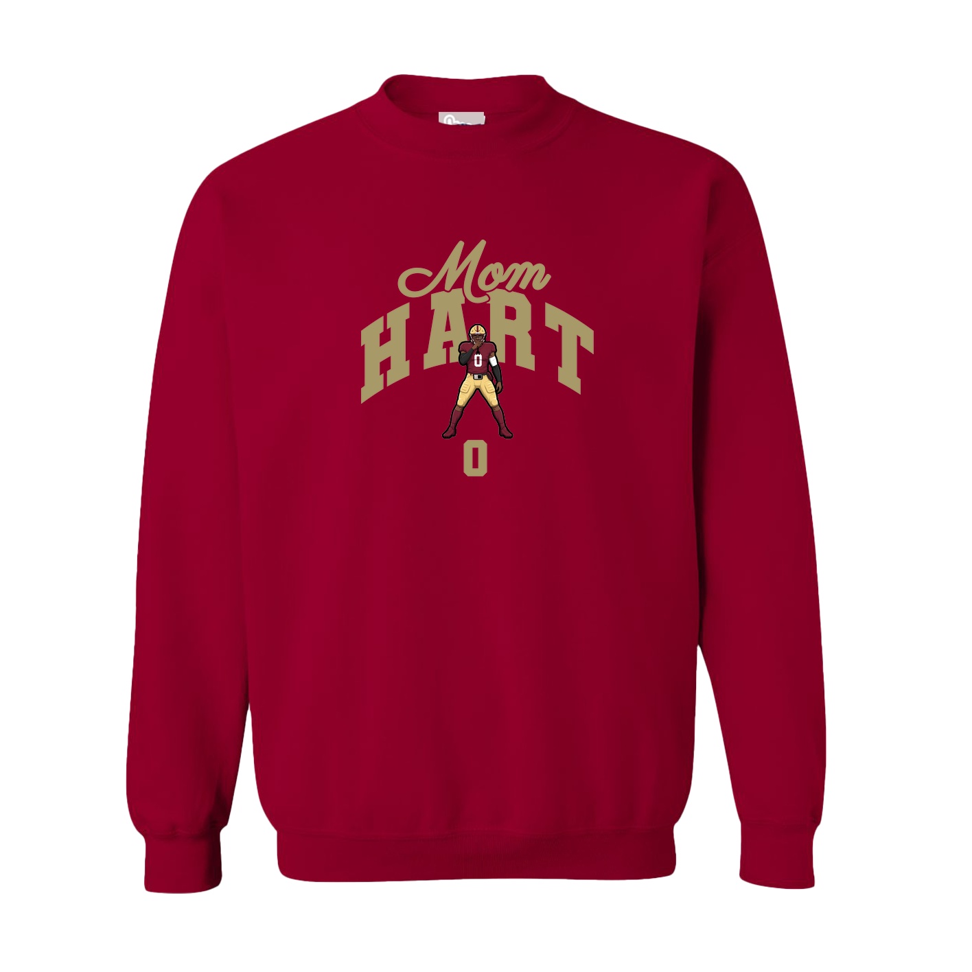 Fleece Crew — Mothers Day Arch in Cardinal
