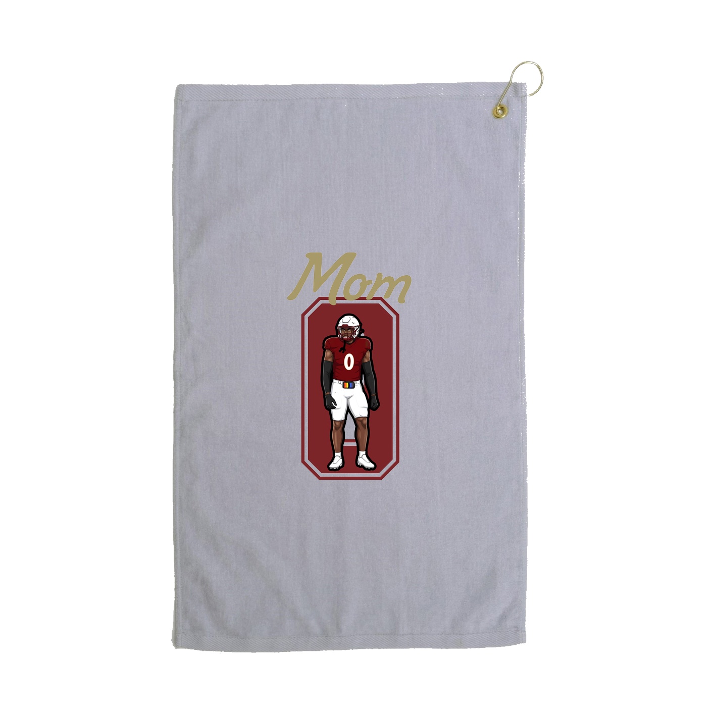 Golf Towel — Mothers Day Shirsey in Grey