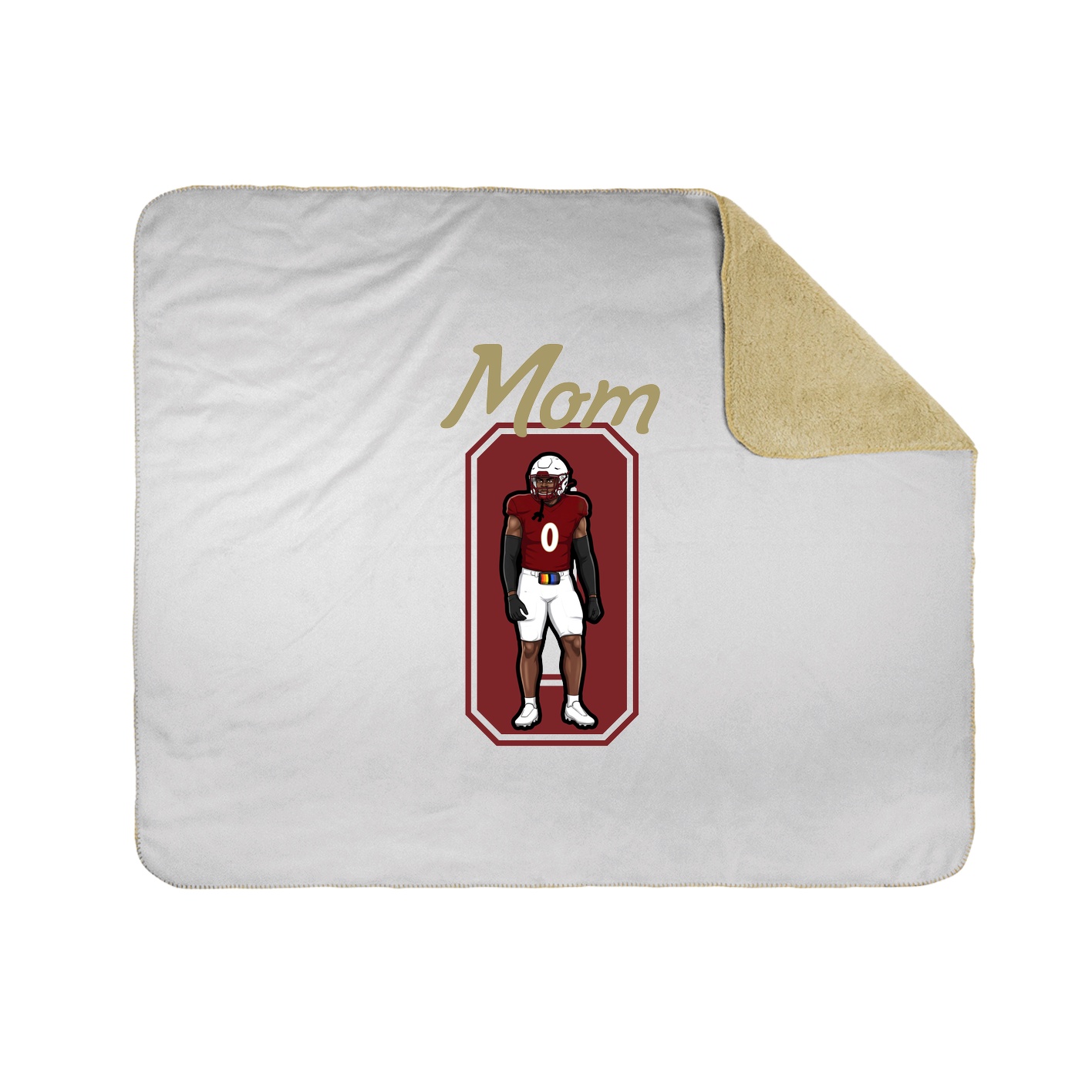 Throw Blanket — Mothers Day Shirsey in White