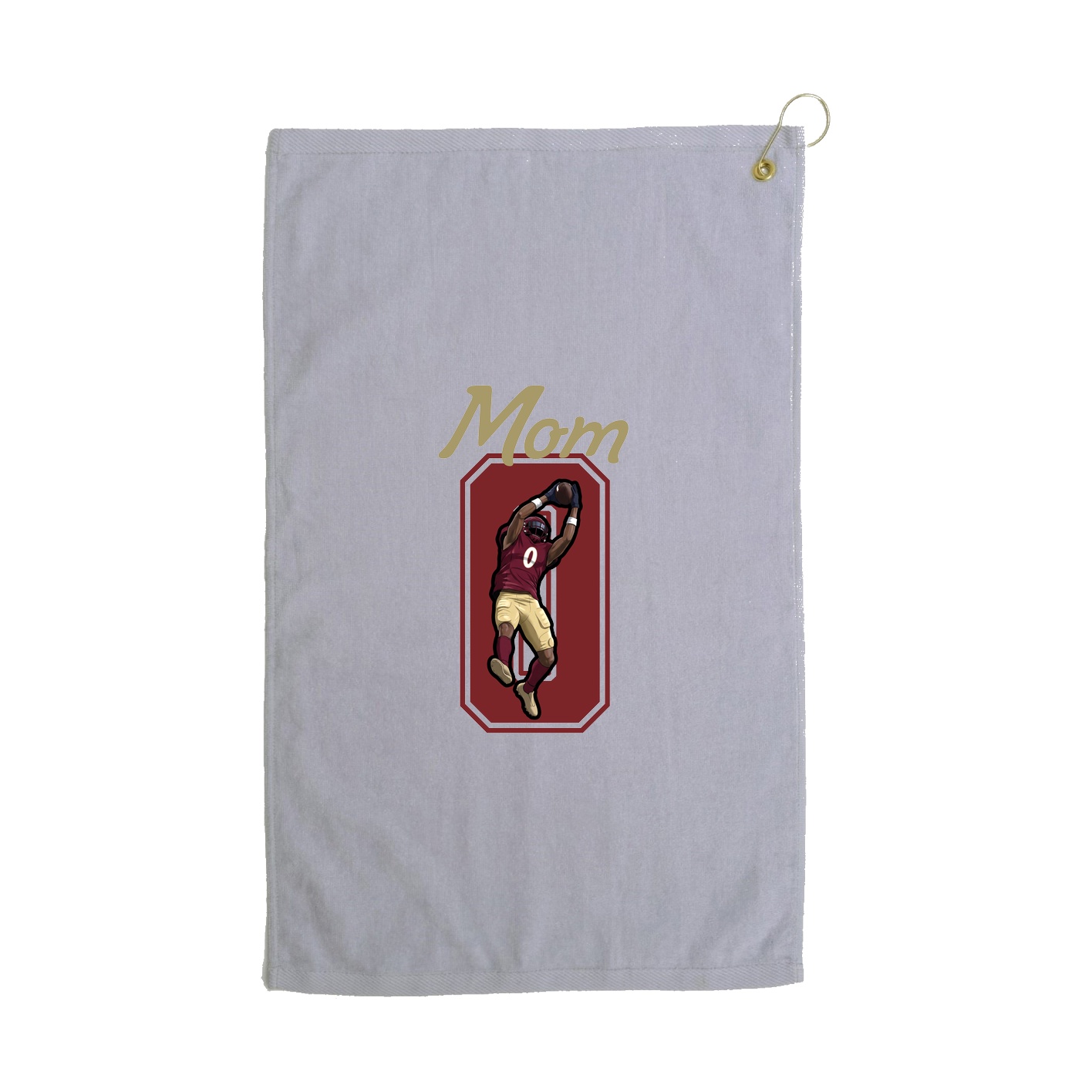 Golf Towel — Mothers Day Shirsey in Grey