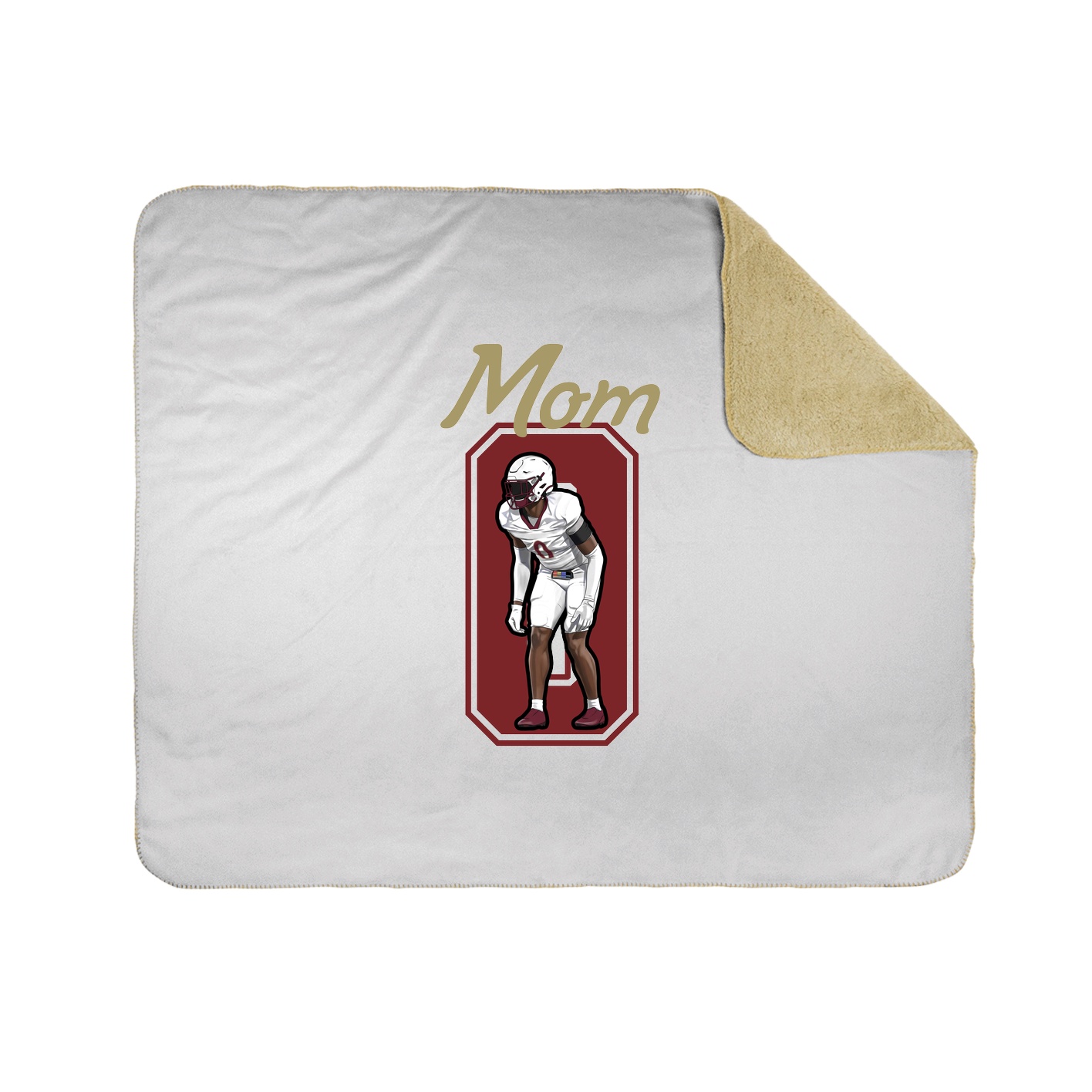 Throw Blanket — Mothers Day Shirsey in White