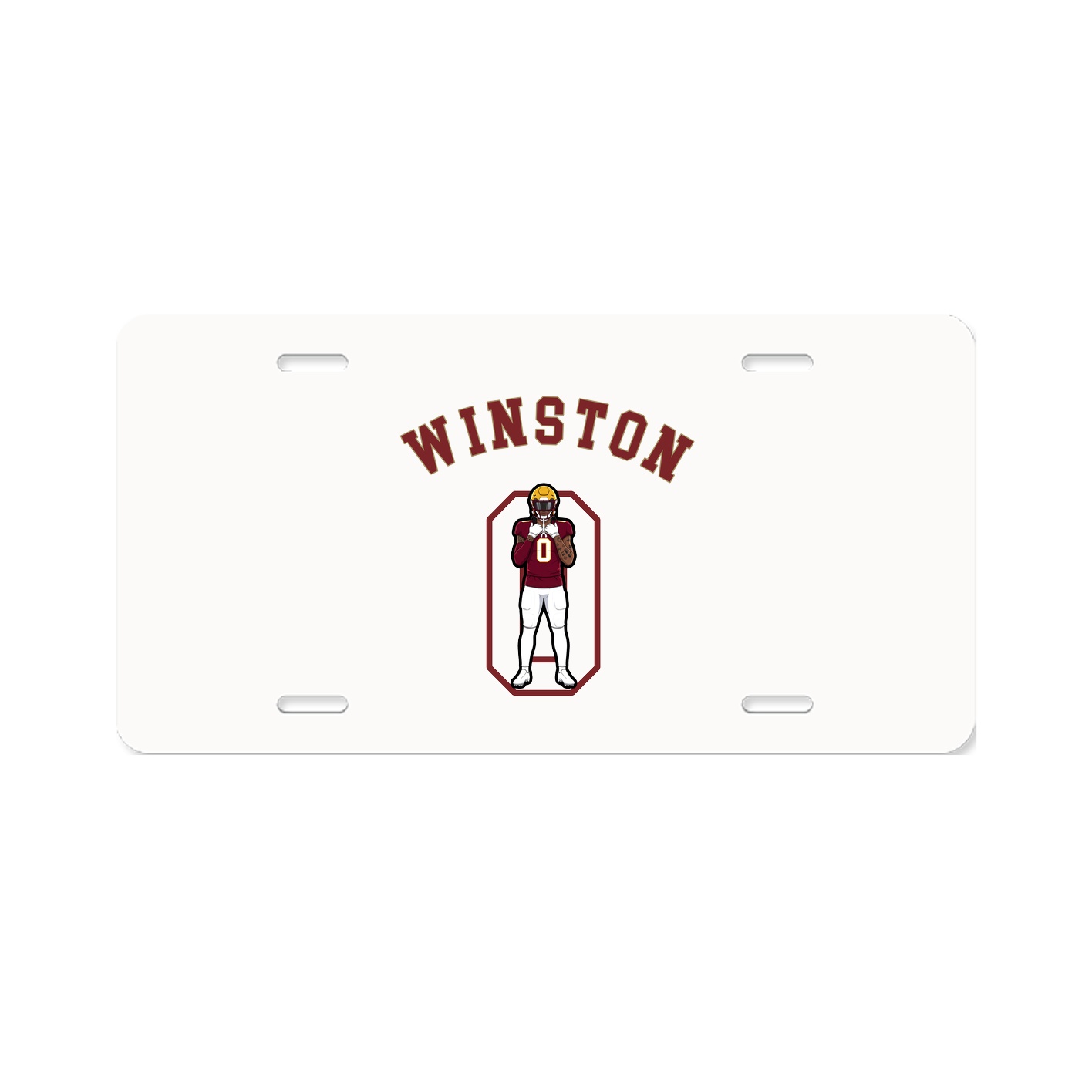 License Plate — Shirsey Arch in Classic