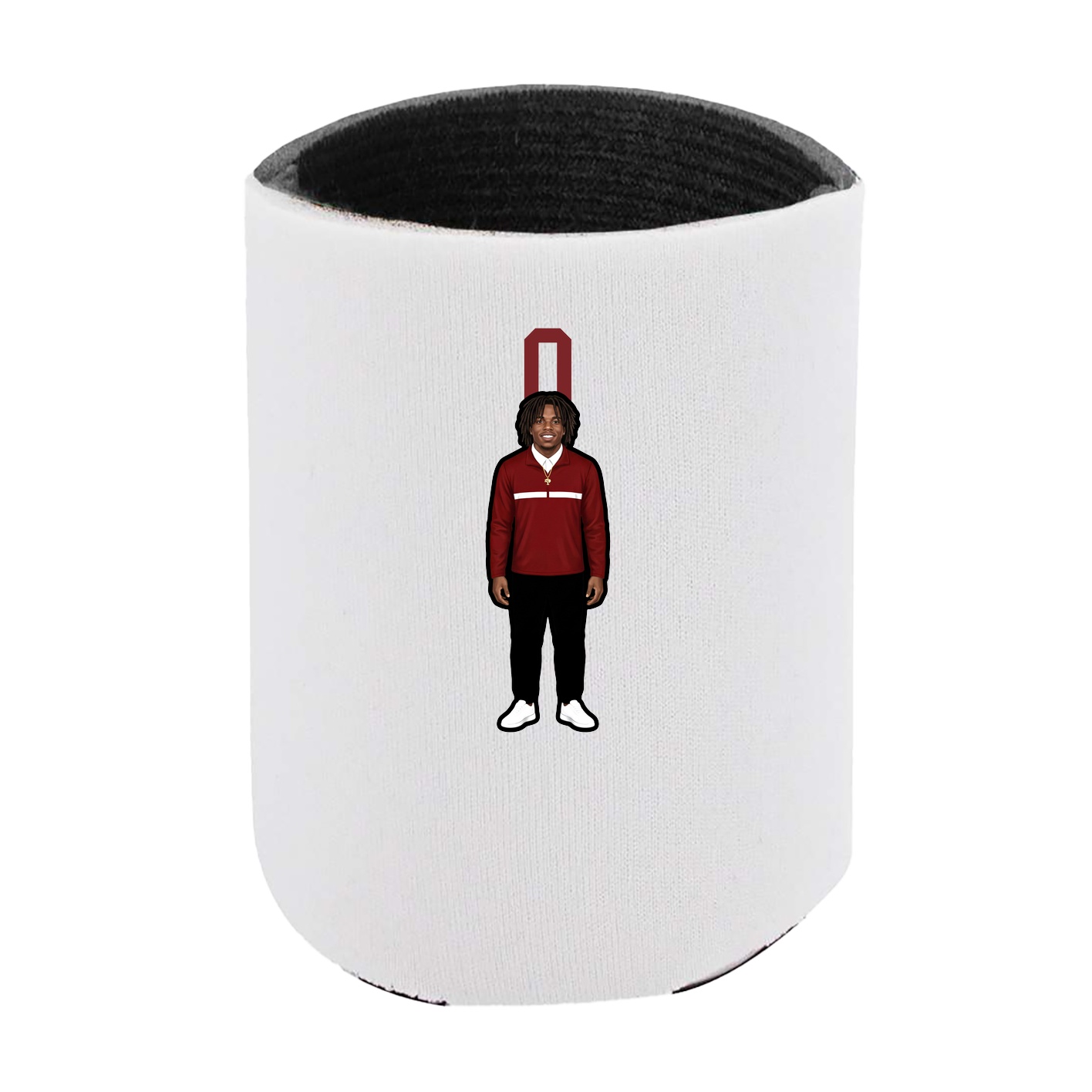 Can Holder — Number Top in White