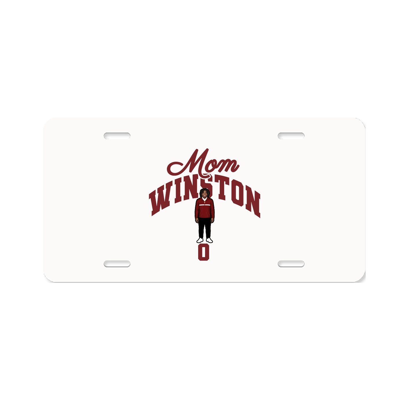 License Plate — Mothers Day Arch in Classic