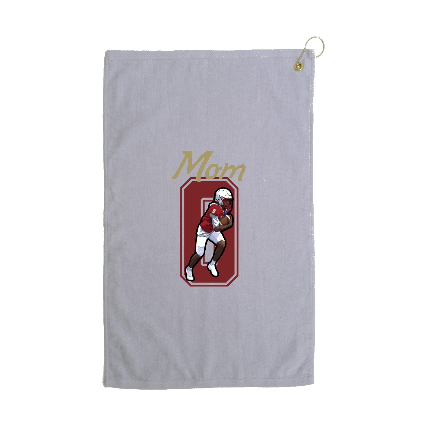 Golf Towel — Mothers Day Shirsey in Grey