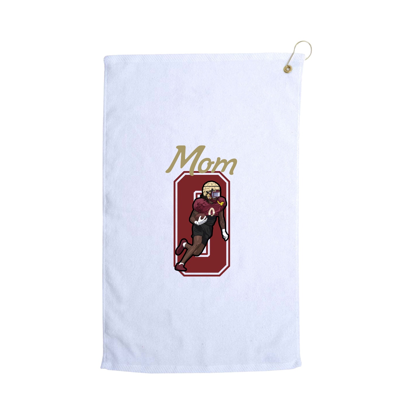 Golf Towel — Mothers Day Shirsey in White