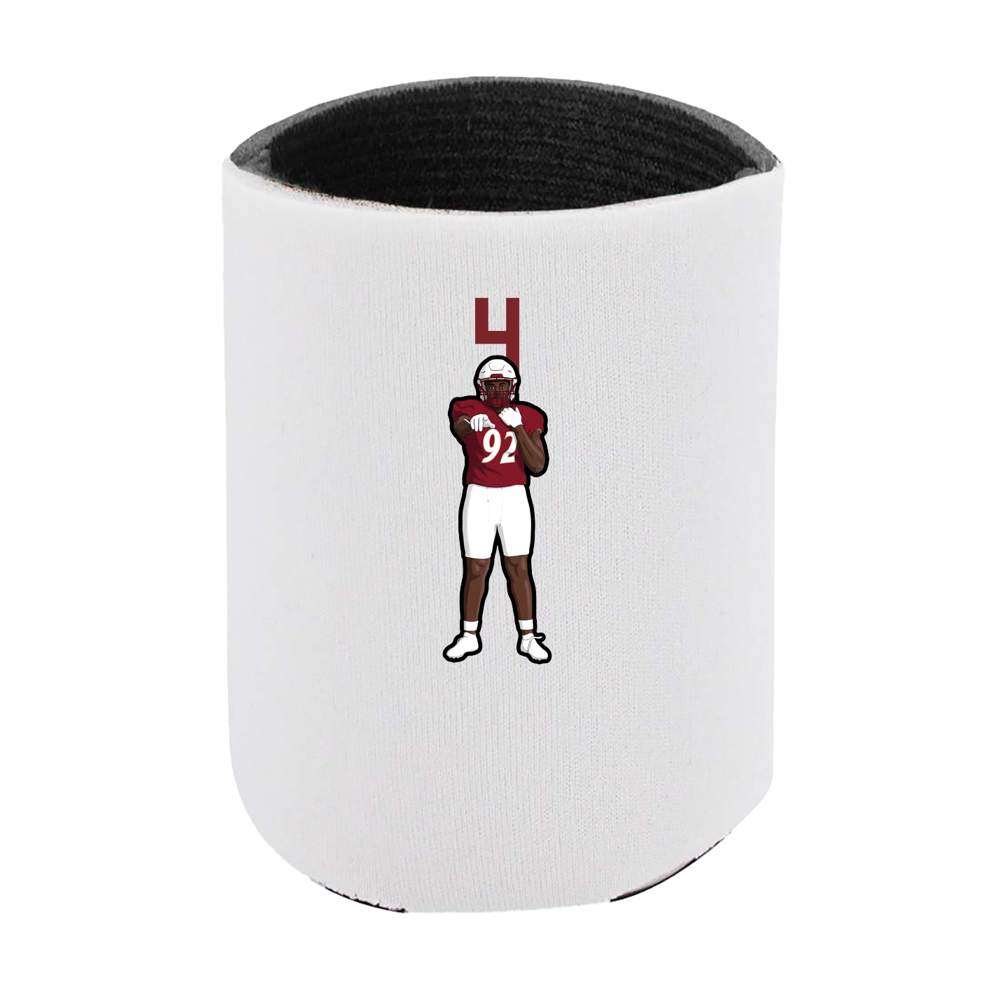 Can Holder — Number Top in White