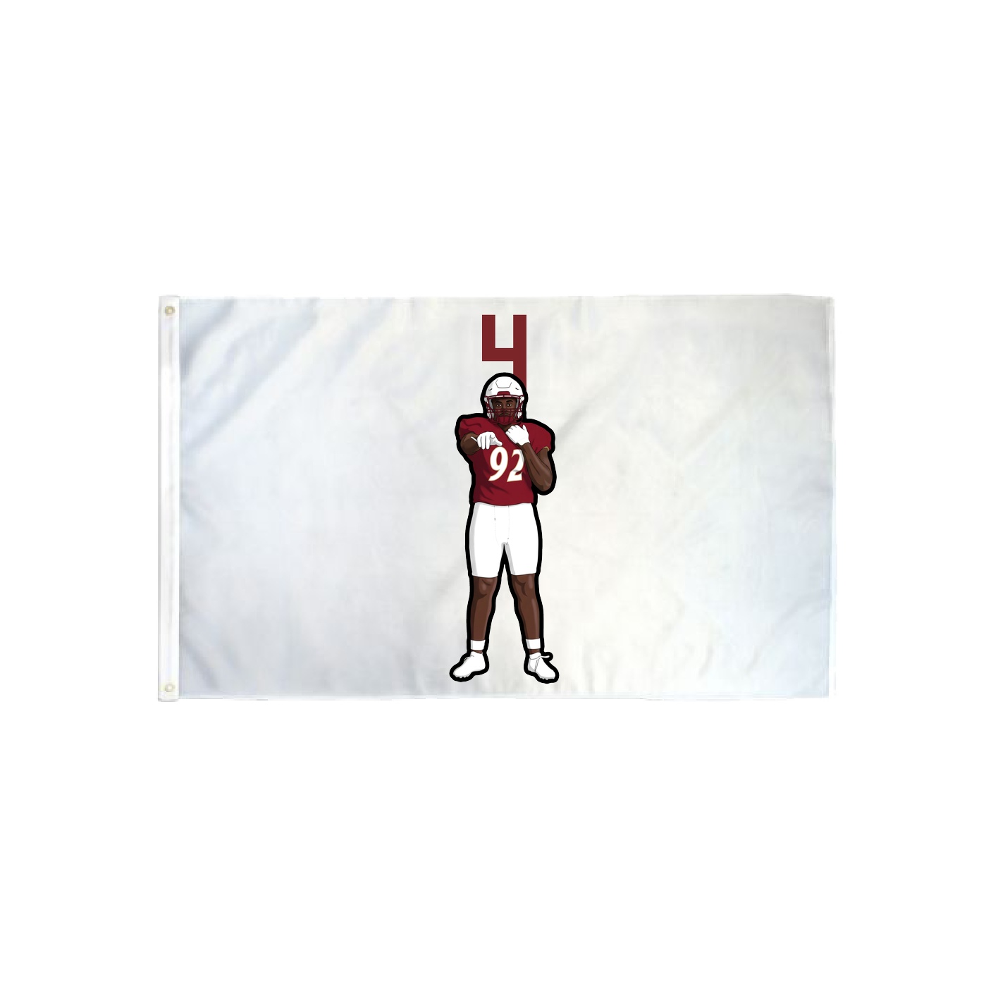 3x5 Flag — Number Top in Classic
