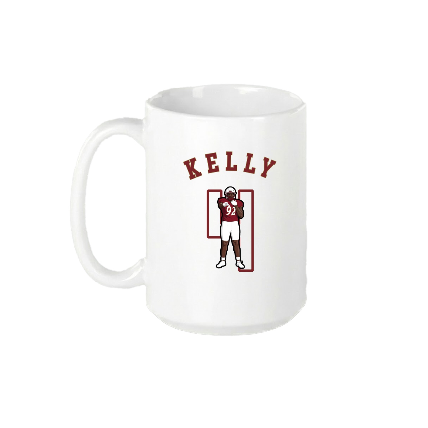 15oz Coffee Mug — Shirsey Arch in White