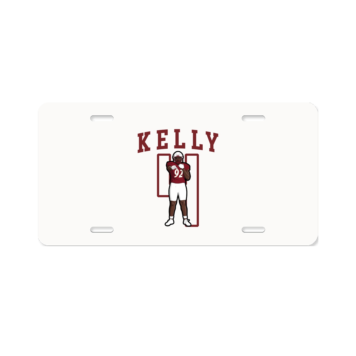 Aluminum License Plate
