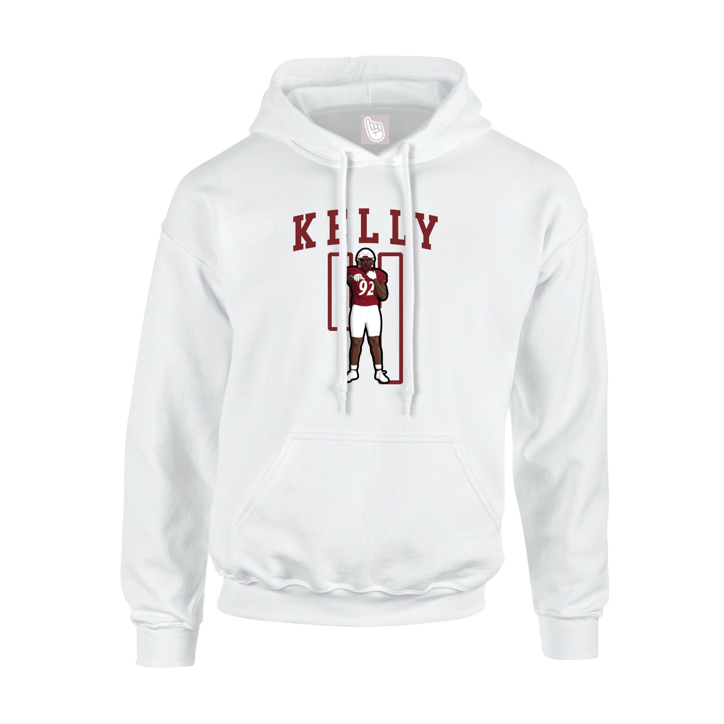 Youth Hoodie — Shirsey in White