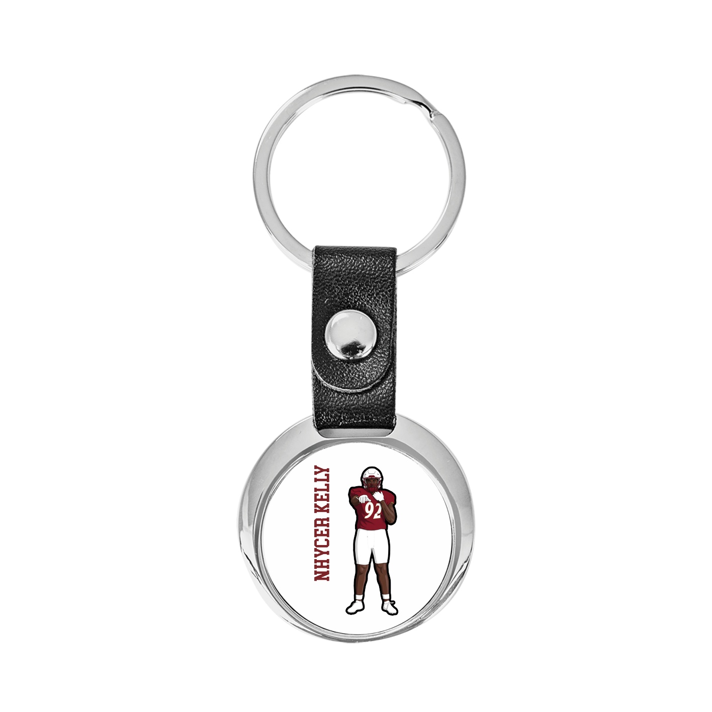 Key Chain — Name Vertical in Classic