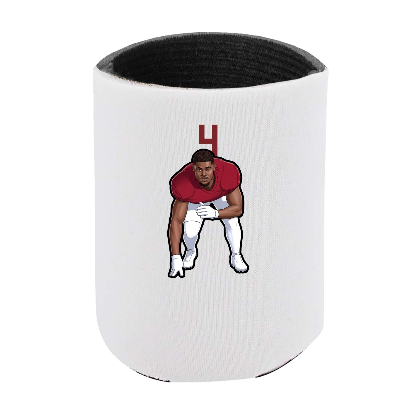 Can Holder — Number Top in White