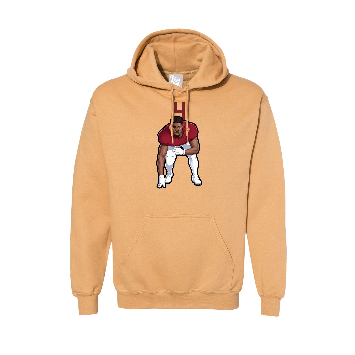 Hoodie — Number Top in Vegas Gold