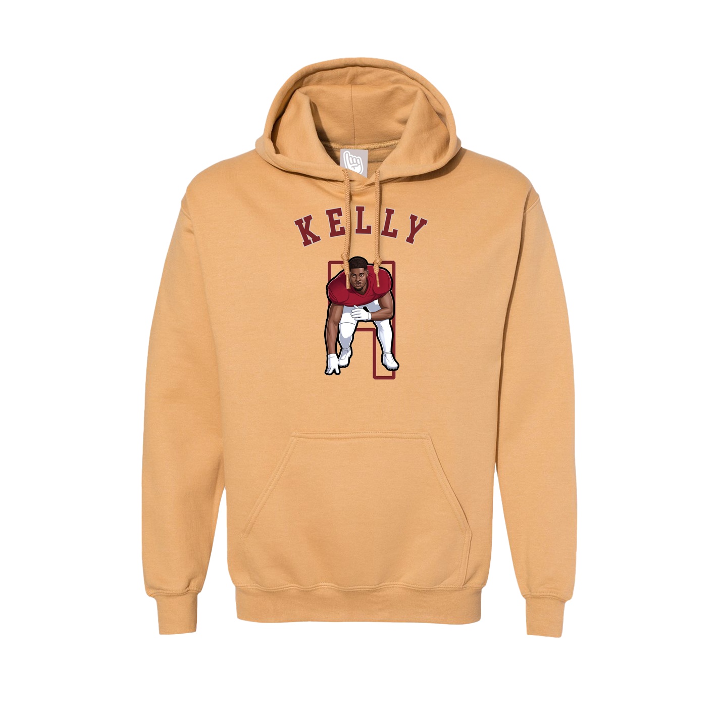Hoodie — Shirsey Arch in Vegas Gold
