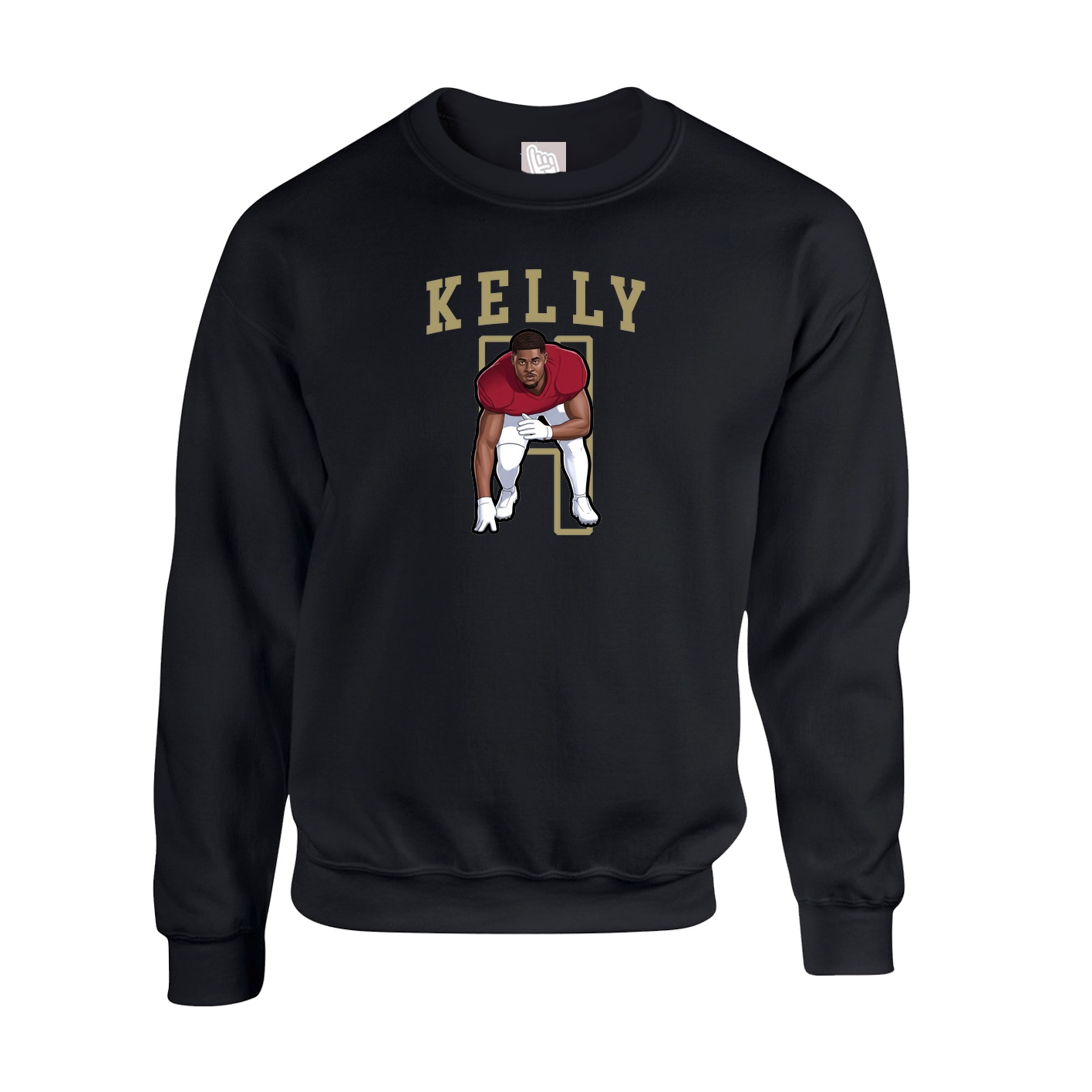 Fleece Crew — Shirsey in Black