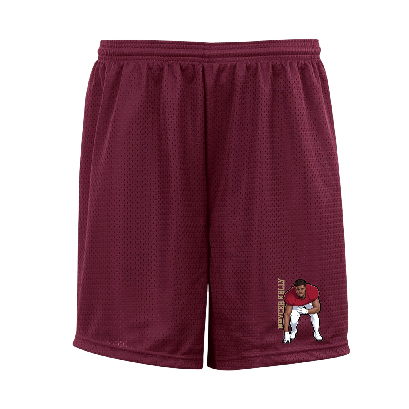 Shorts — Name Vertical in Cardinal