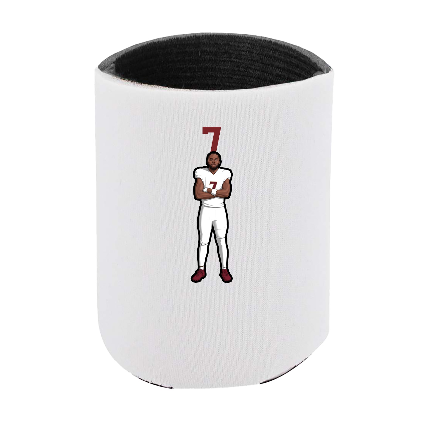 Can Holder — Number Top in White