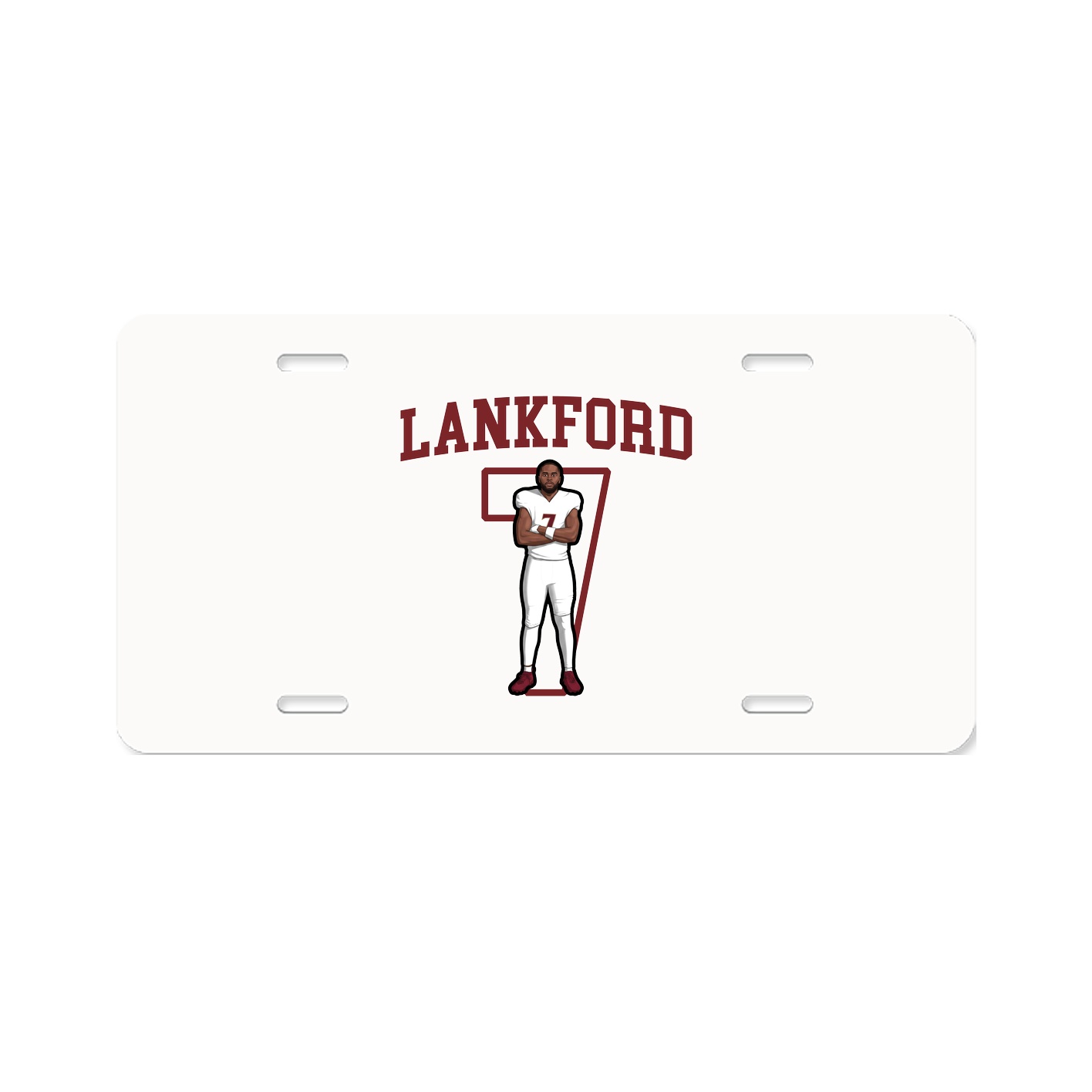 Aluminum License Plate