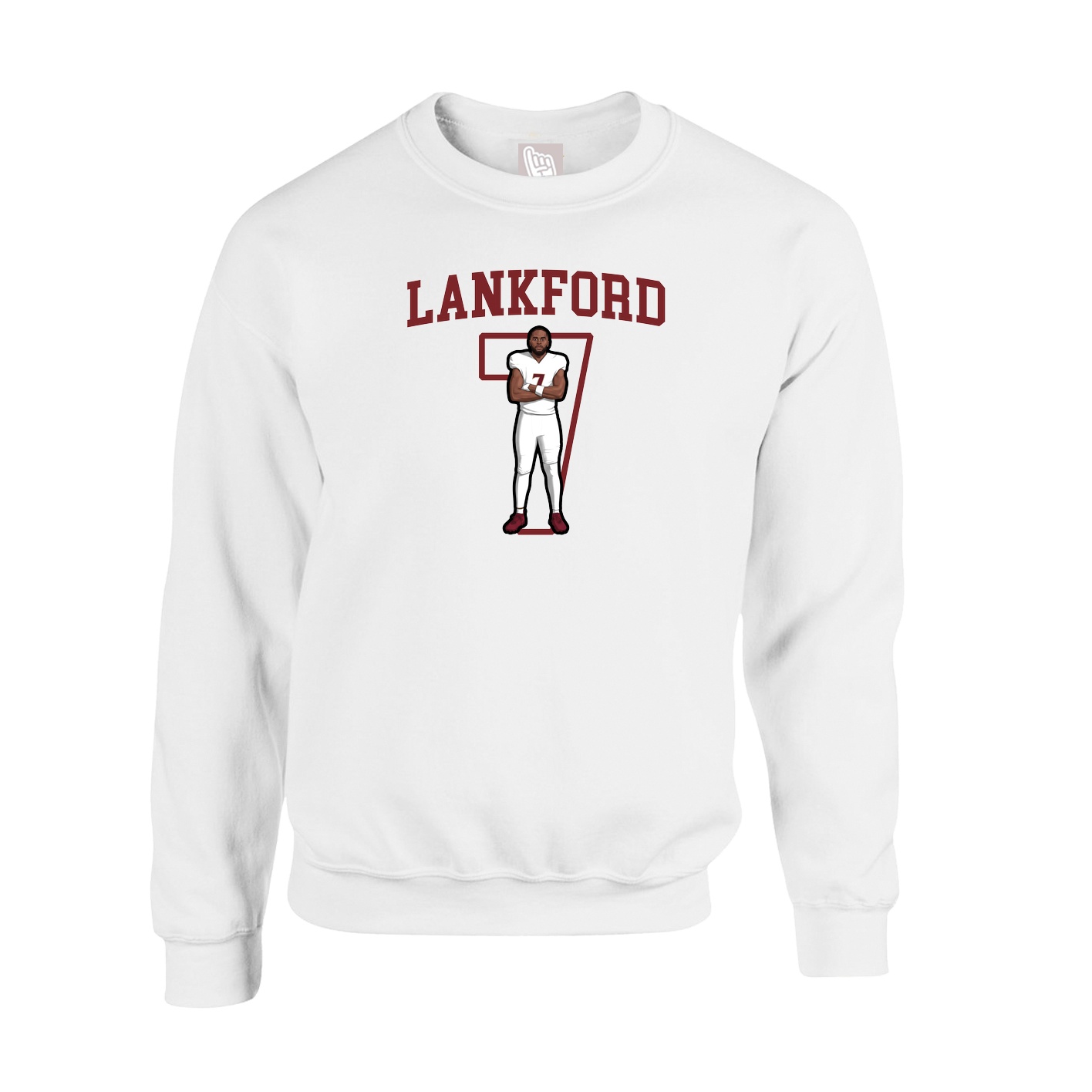 Fleece Crew — Shirsey in White