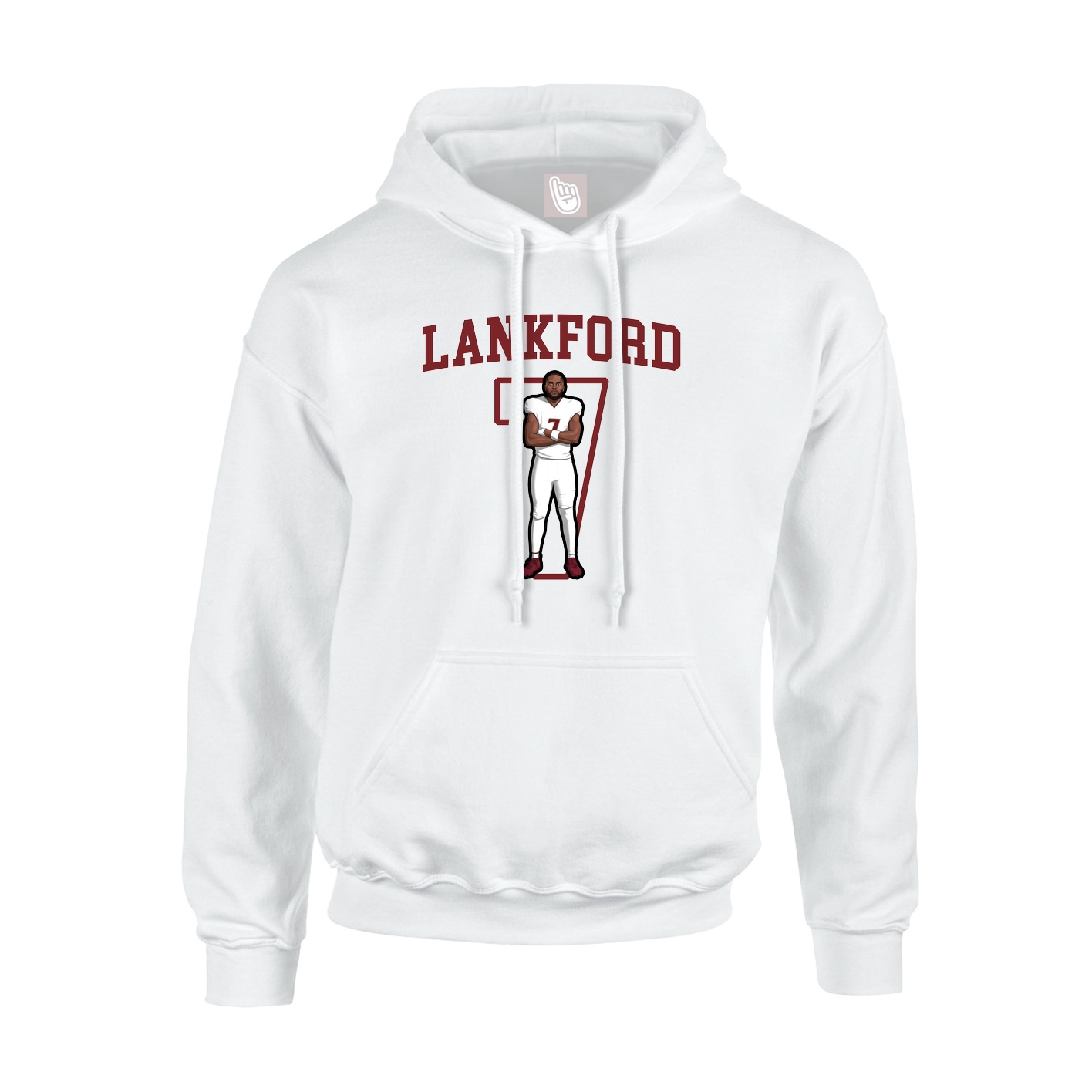 Youth Hoodie — Shirsey in White