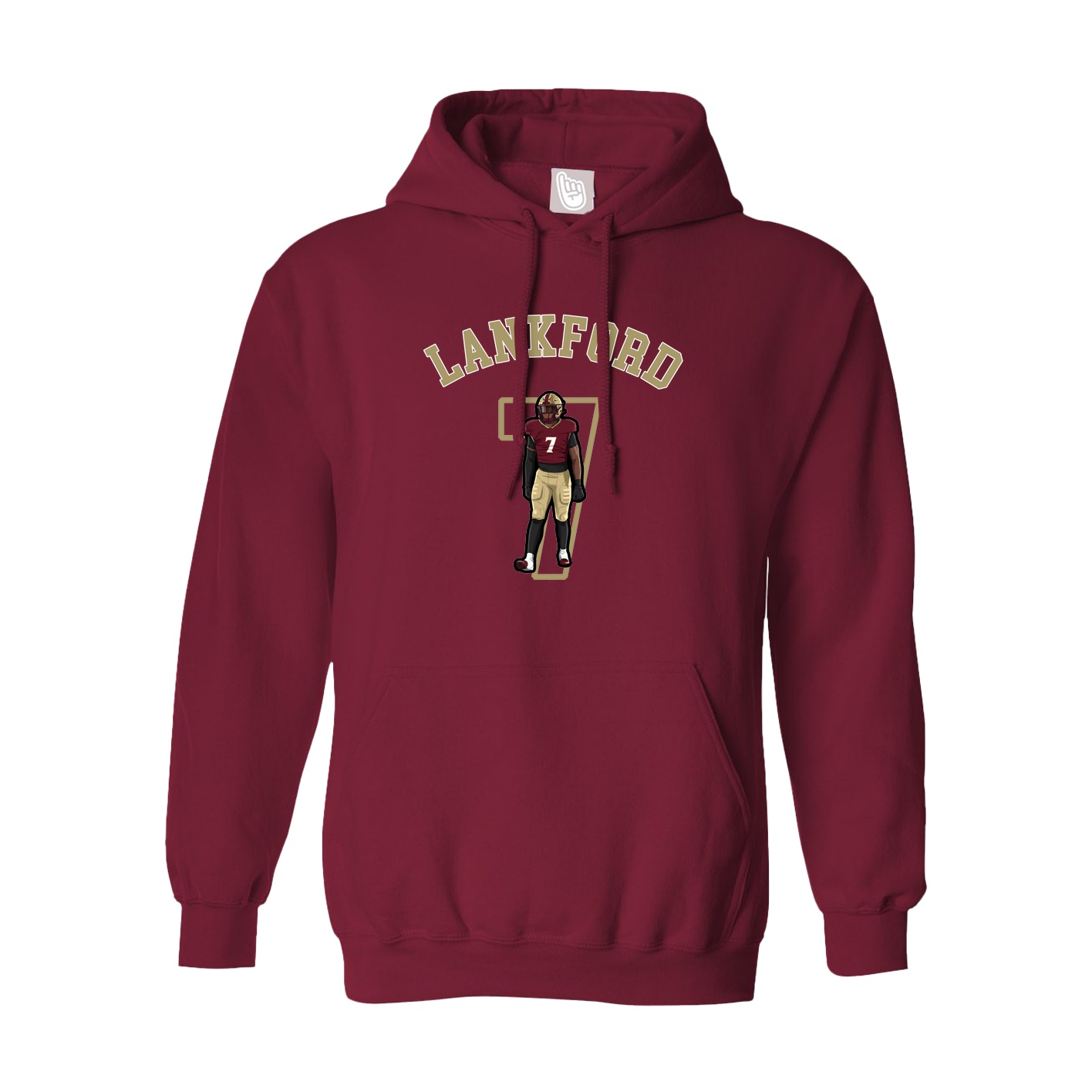Hoodie — Shirsey Arch in Cardinal