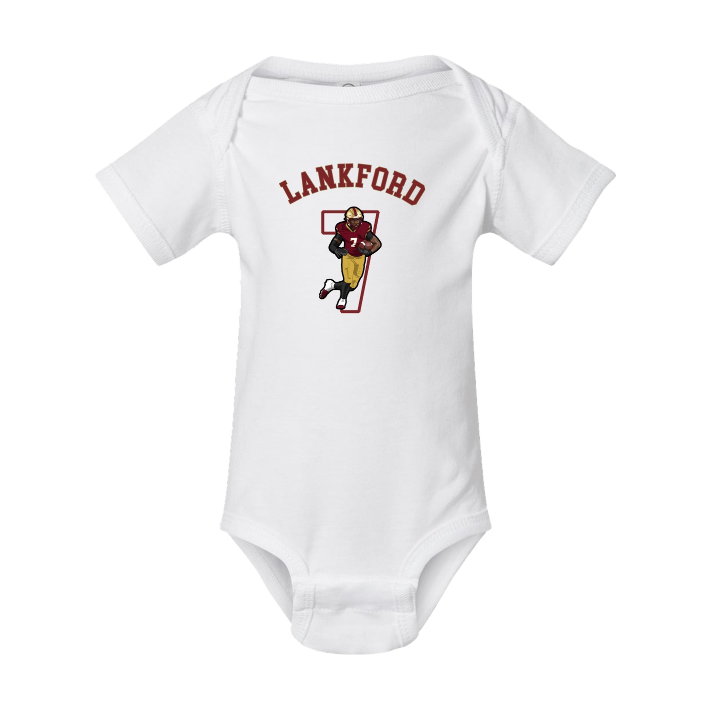 Baby Onesie — Shirsey Arch in White