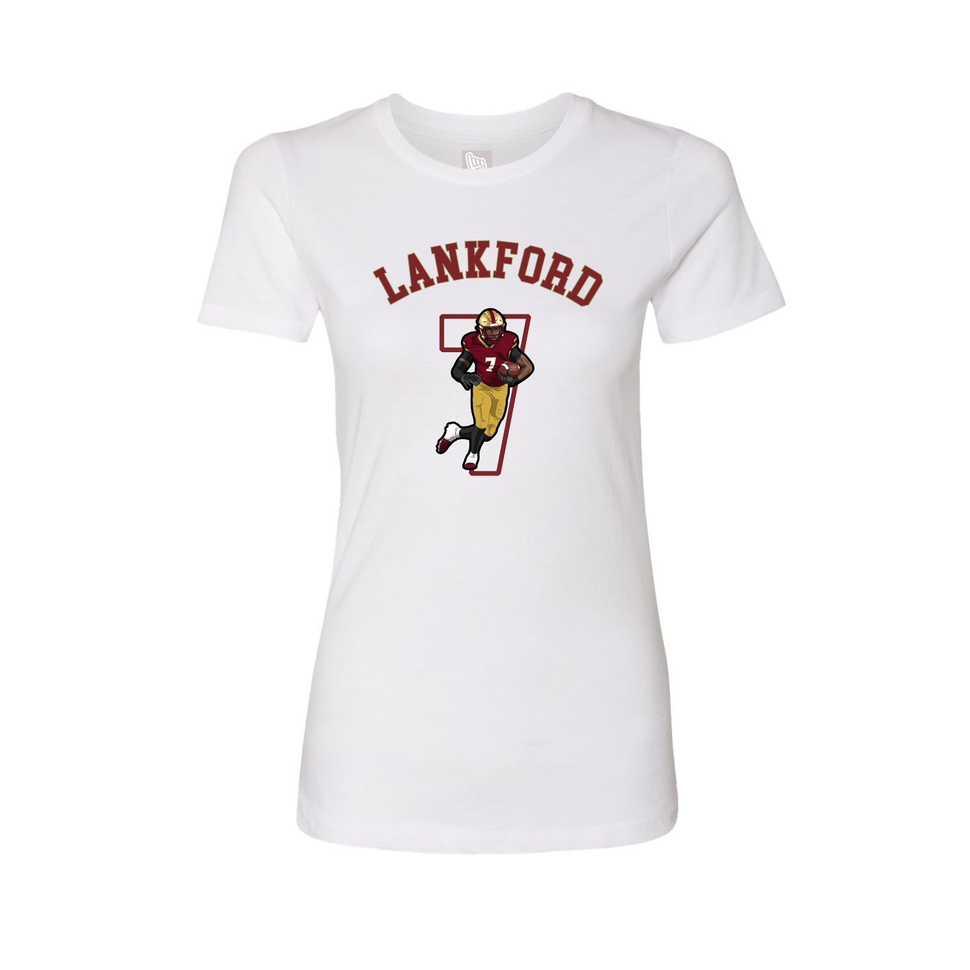 Womens Tee — Shirsey Arch in White