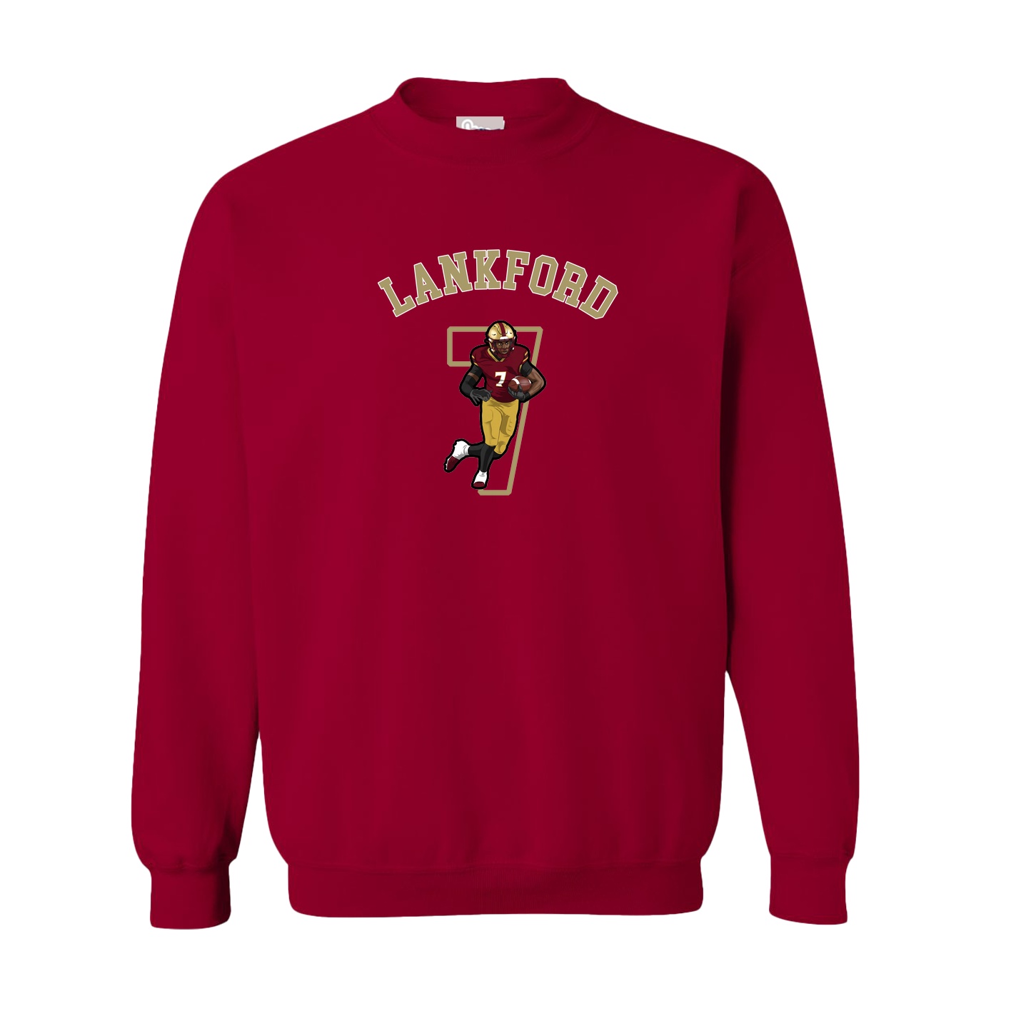 Fleece Crew — Shirsey Arch in Cardinal