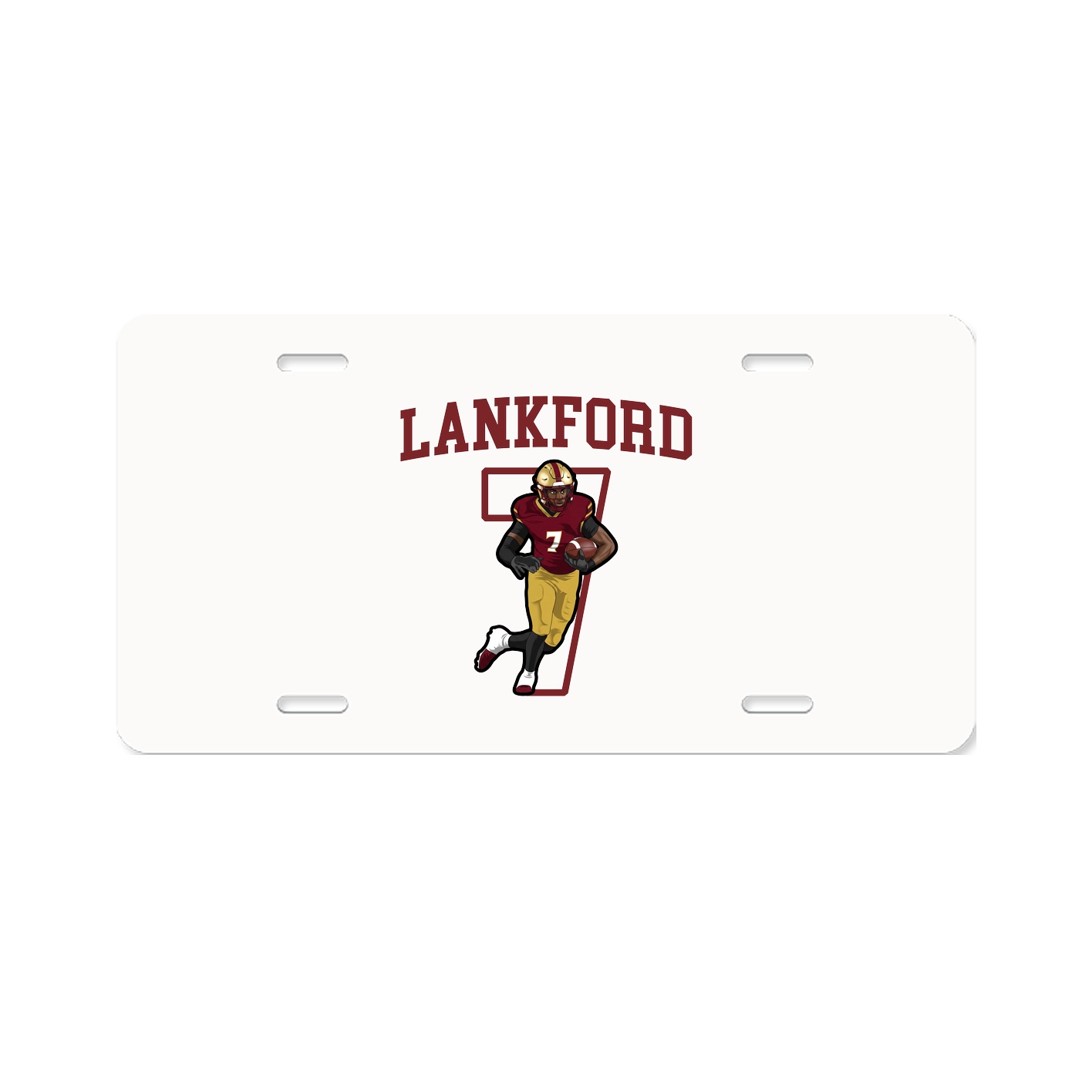 License Plate — Shirsey in Classic
