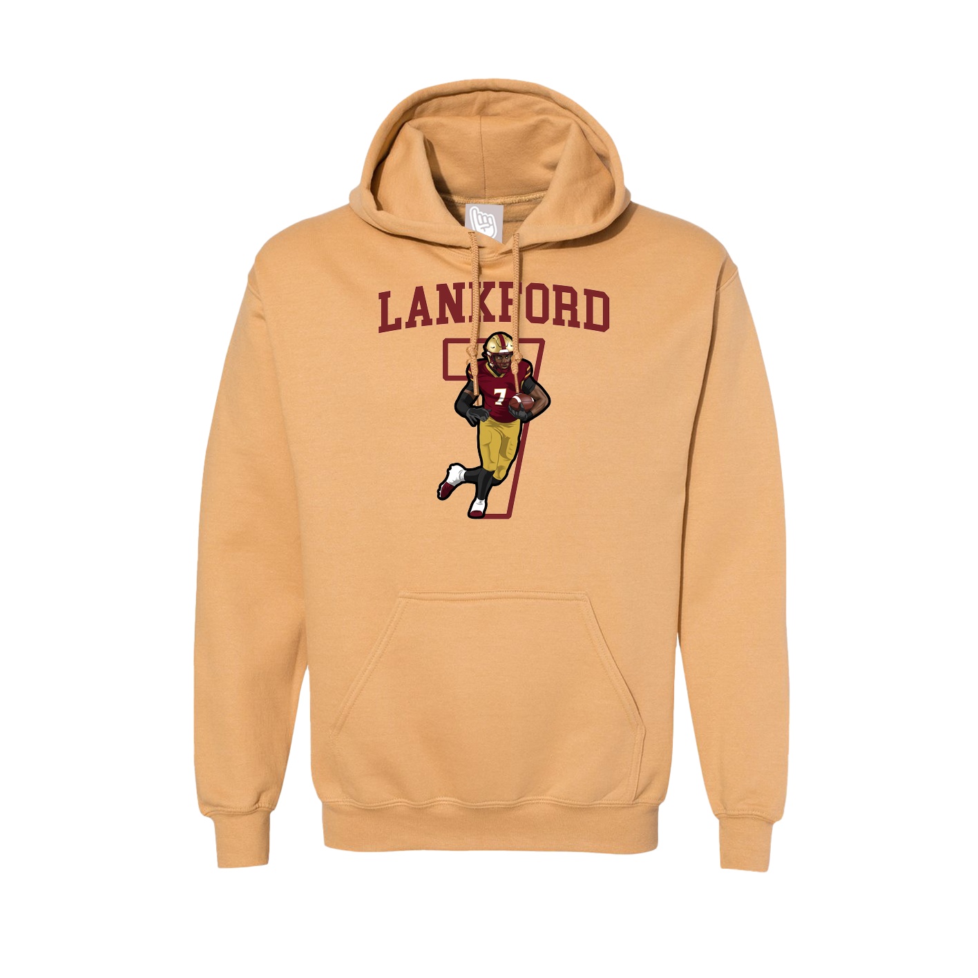 Hoodie — Shirsey in Vegas Gold