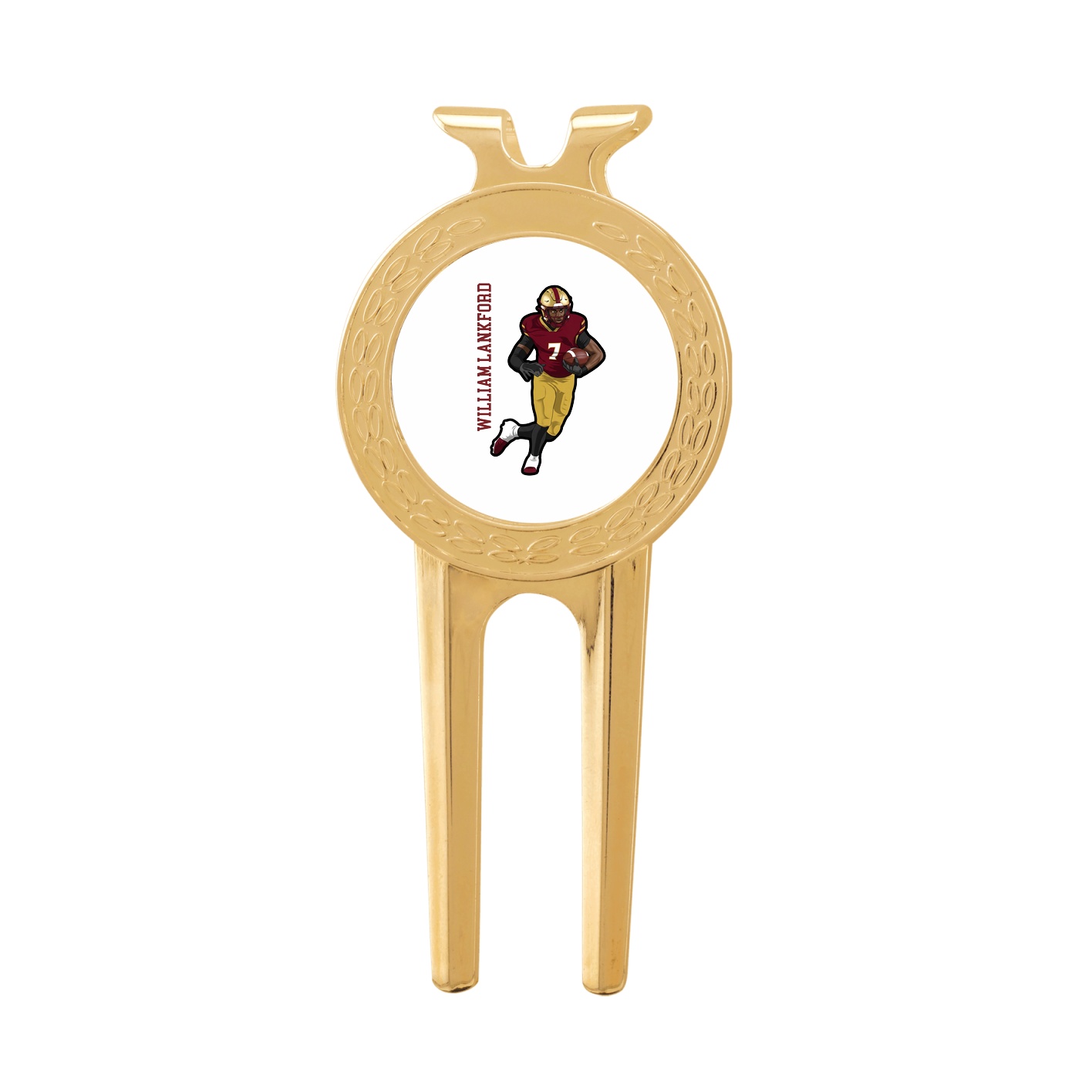Divot Tool with Ball Marker — Name Vertical in Classic