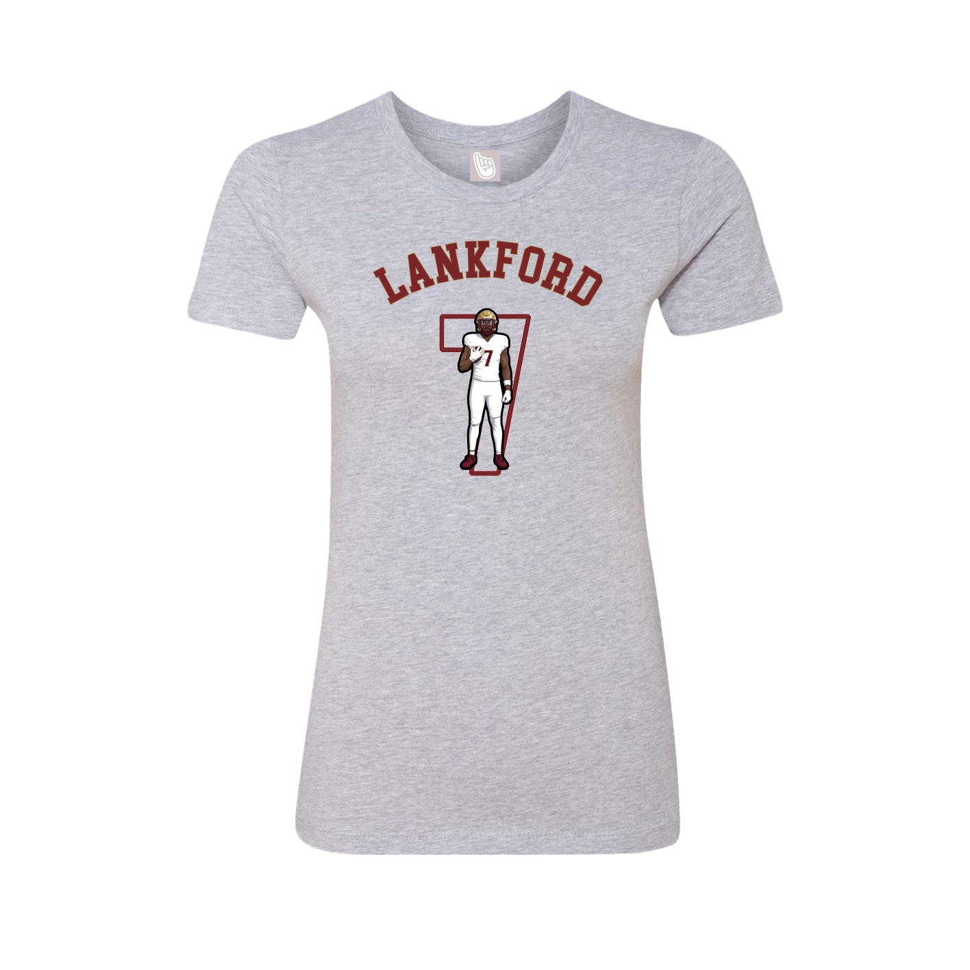 Womens Tee — Shirsey Arch in Grey