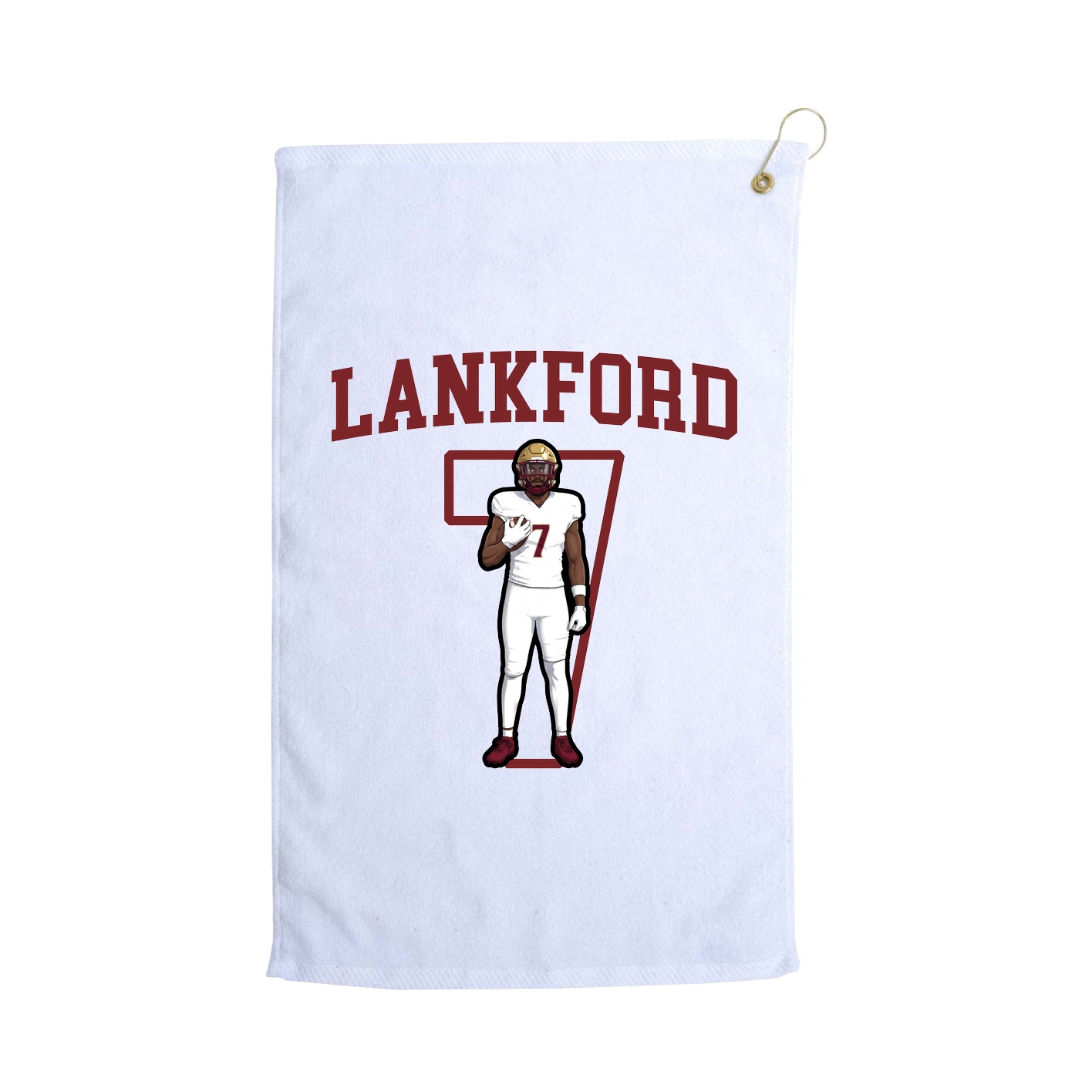 Golf Towel — Shirsey in White