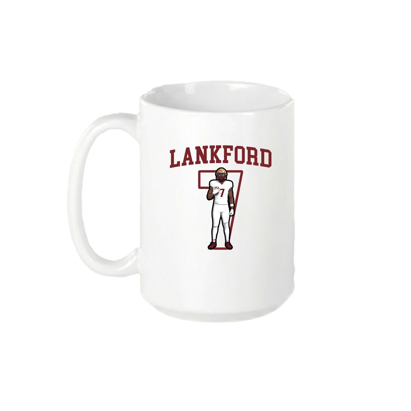 15oz Coffee Mug — Shirsey in White