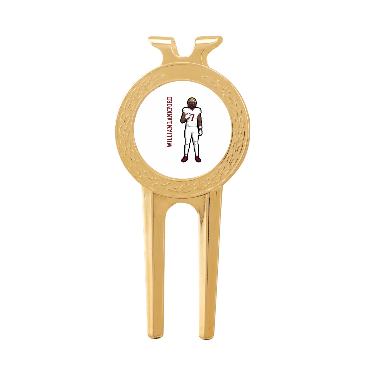Divot Tool with Ball Marker — Name Vertical in Classic