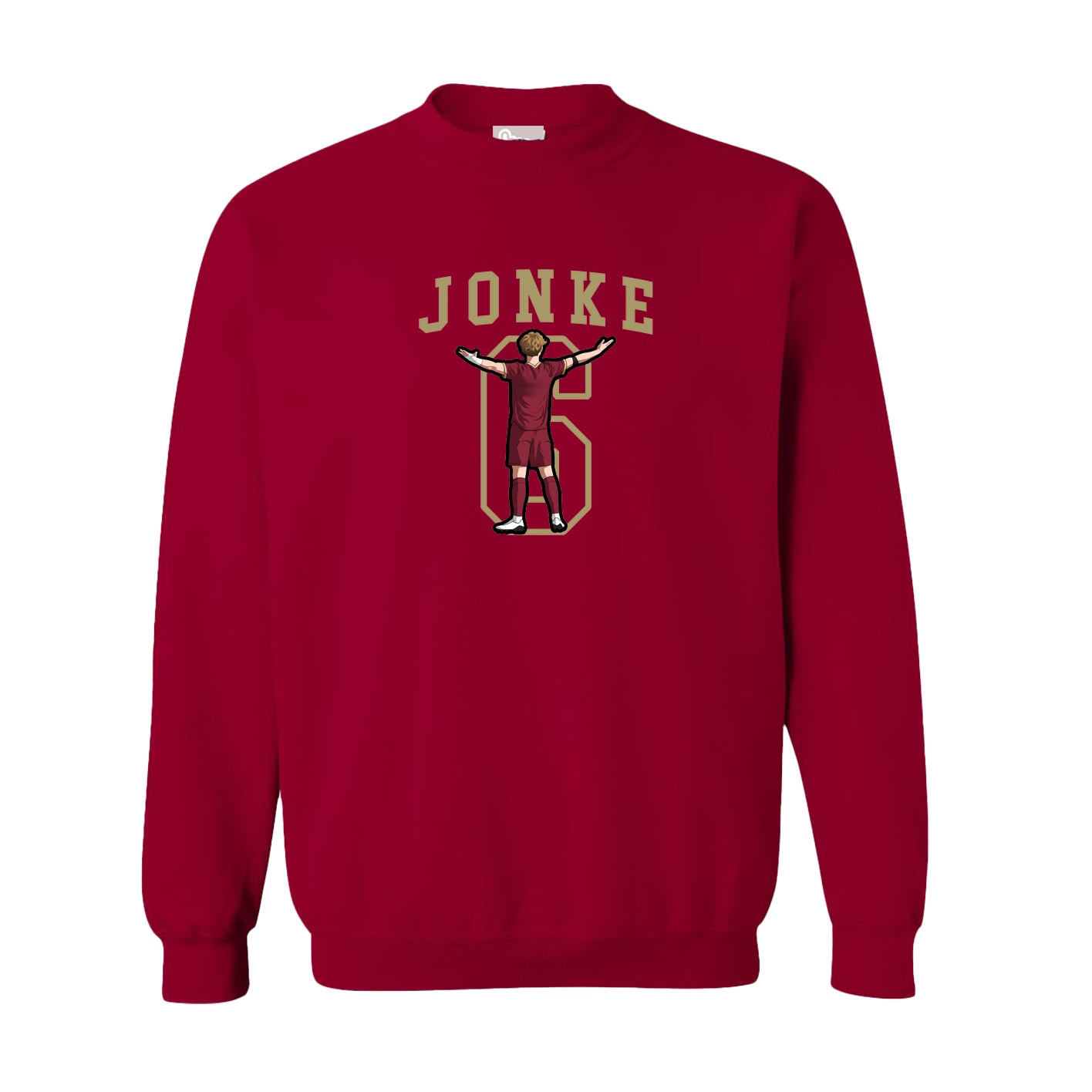 Fleece Crew — Shirsey in Cardinal