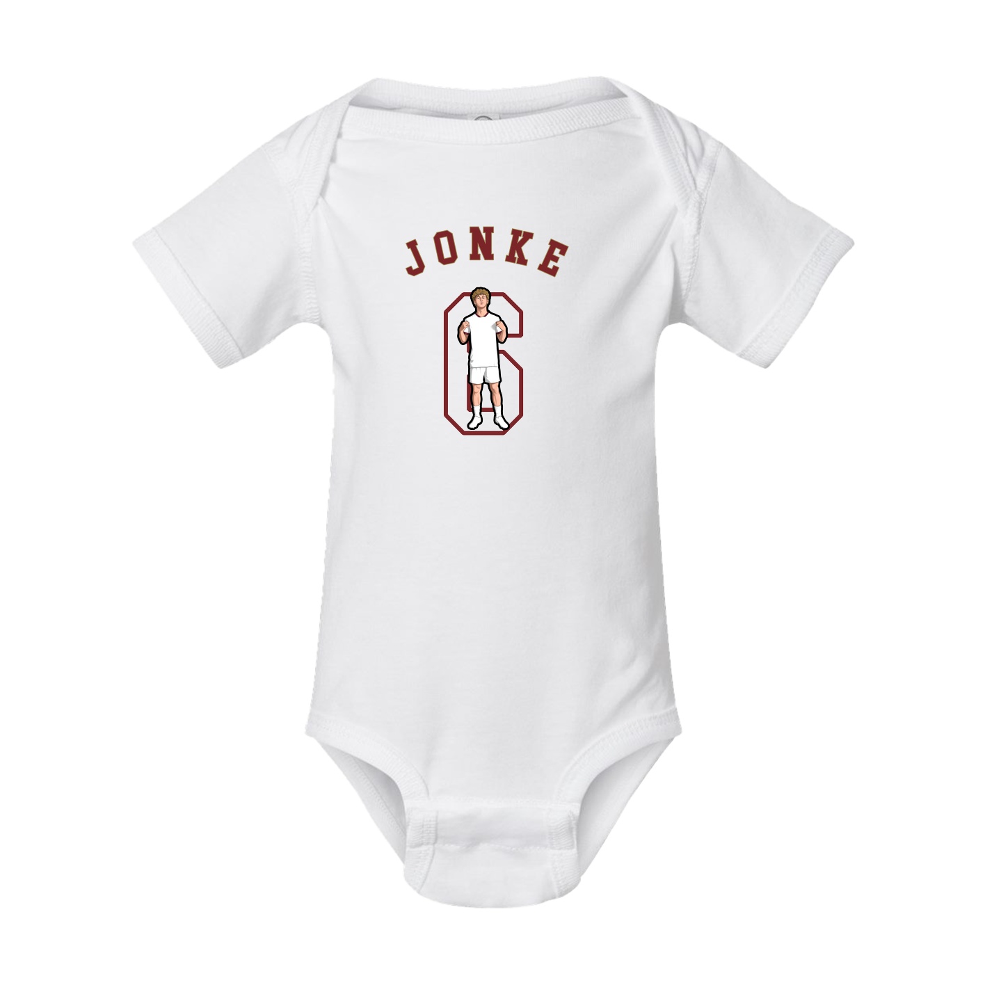 Baby Onesie — Shirsey Arch in White