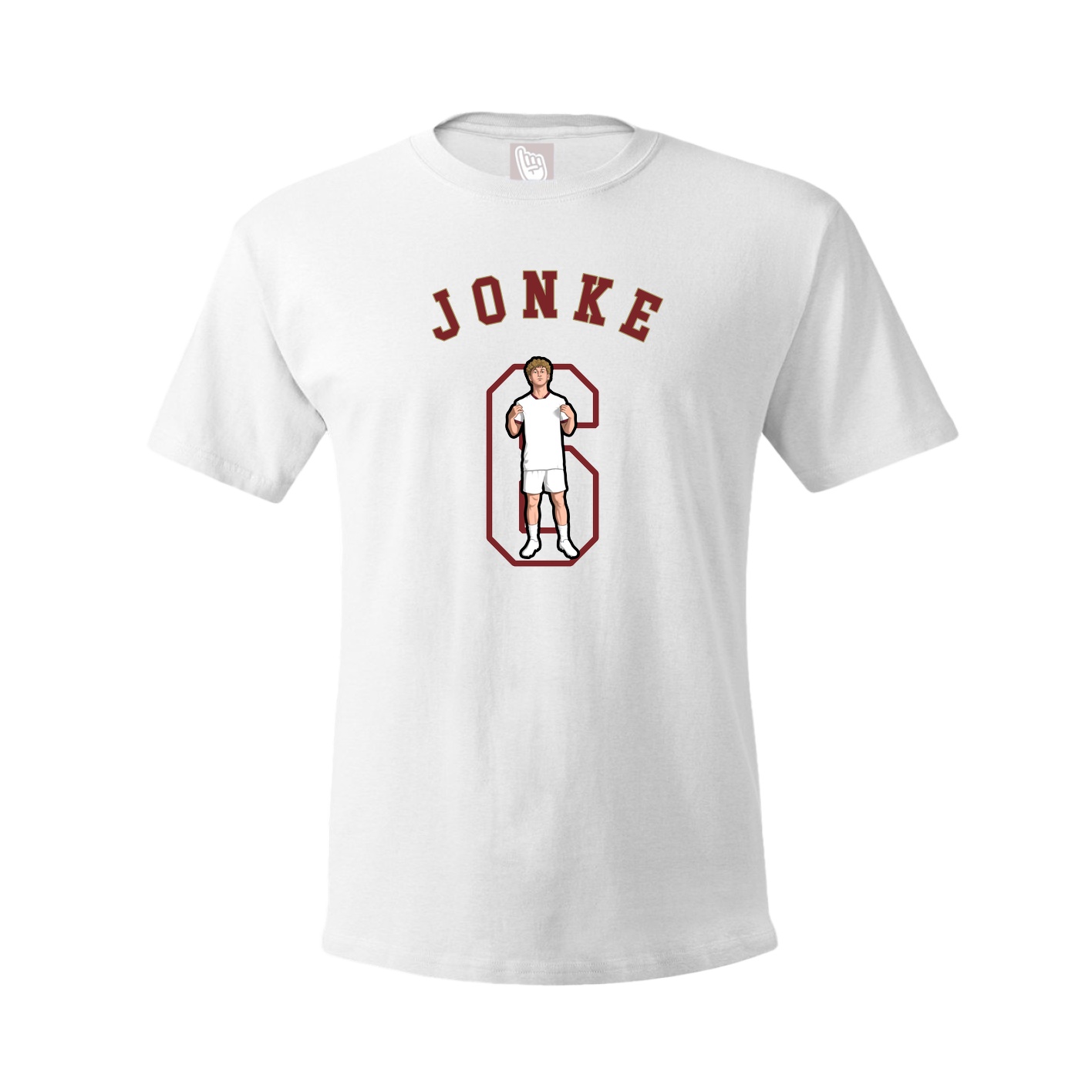 Youth Tee — Shirsey Arch in White