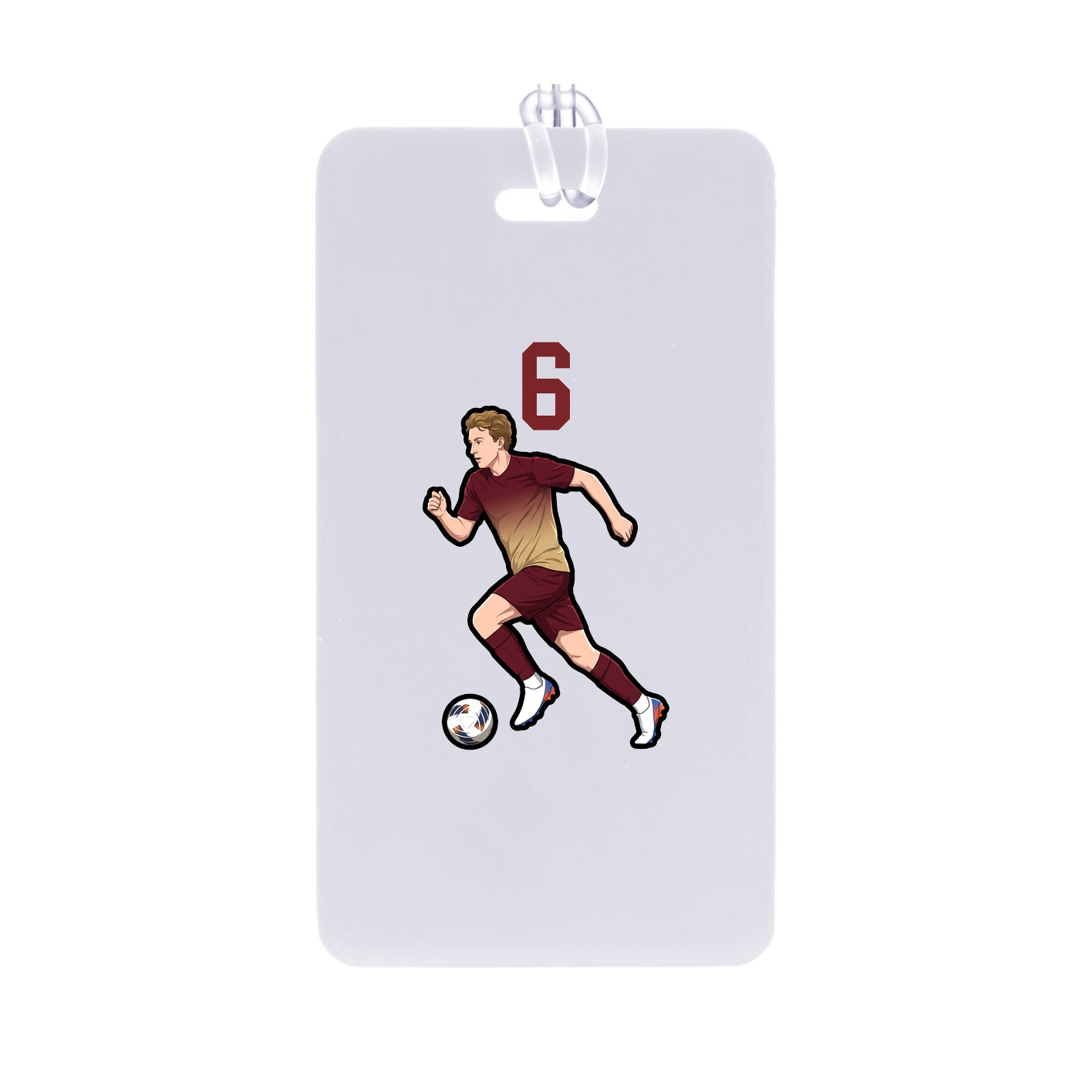 Bag Tag — Number Top in Classic