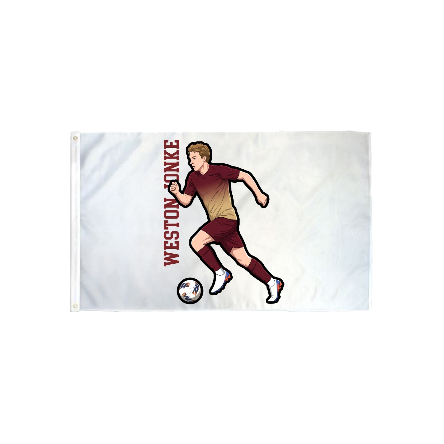 3x5 Flag — Name Vertical in Classic